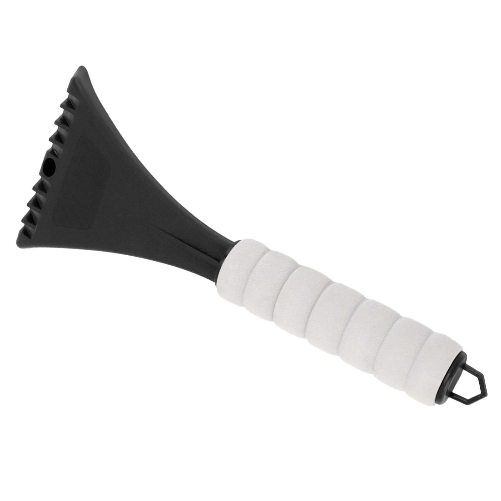 Car Windshield Shovel EVA Ergonomic Handle Rounded Corner Safe Portable Car Ice Scraper for Vehicle Outdoor Snow Black - Image 3