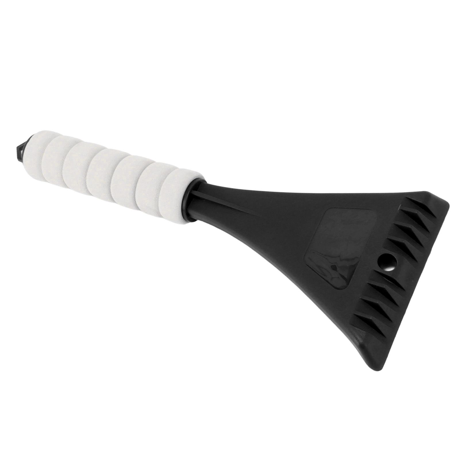 Car Windshield Shovel EVA Ergonomic Handle Rounded Corner Safe Portable Car Ice Scraper for Vehicle Outdoor Snow Black - Image 8