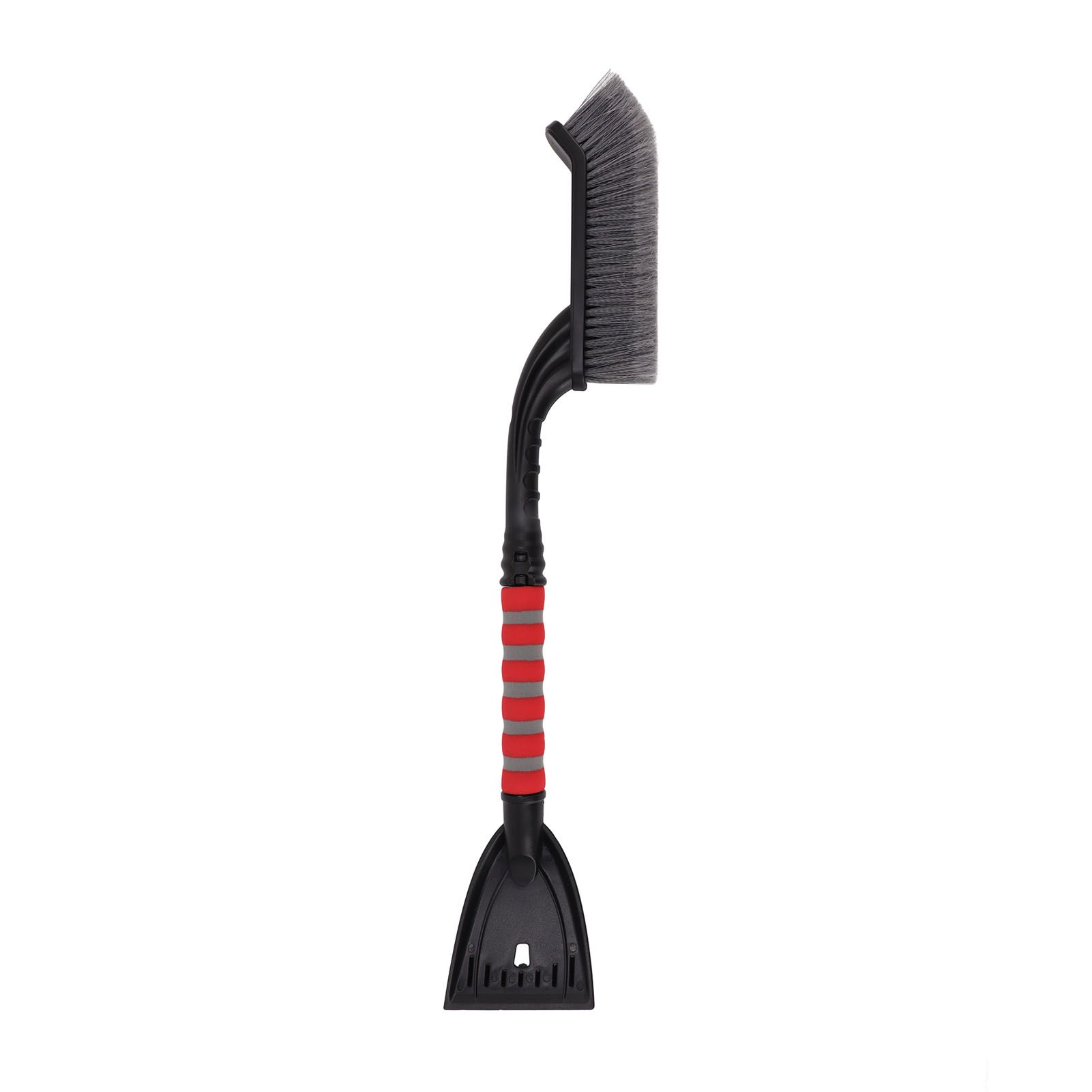 Snow Brush Detachable Ice Scraper Snow Removal Tool with Ergonomic Foam Grip for Cars Trucks Gray Red - Image 6