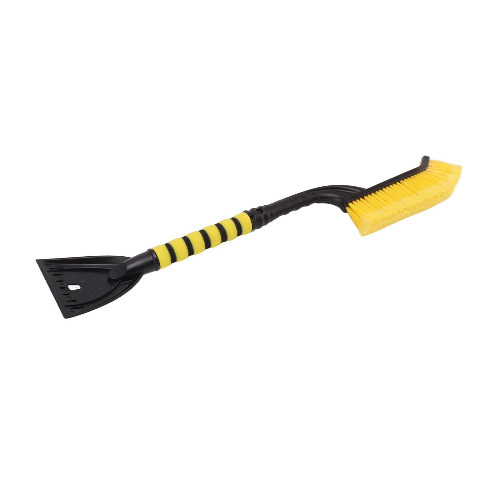 Snow Brush Detachable Ice Scraper Snow Removal Tool with Ergonomic Foam Grip for Cars Trucks Yellow Black - Image 5