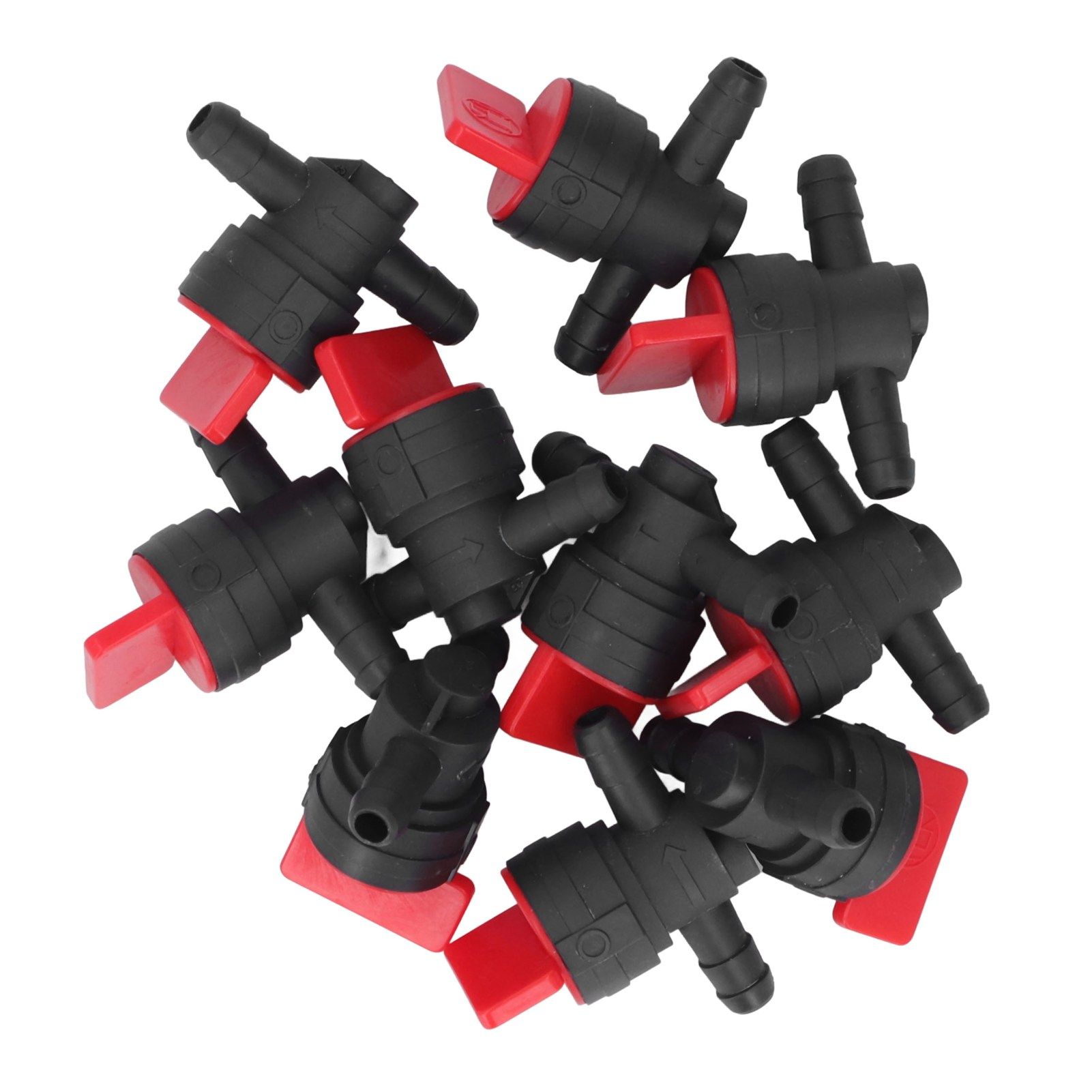 10Pcs Fuel Shut Off Valve In Line Cut Off Switch 1/4in for 494768 5091H 5091K 697947 - Image 2