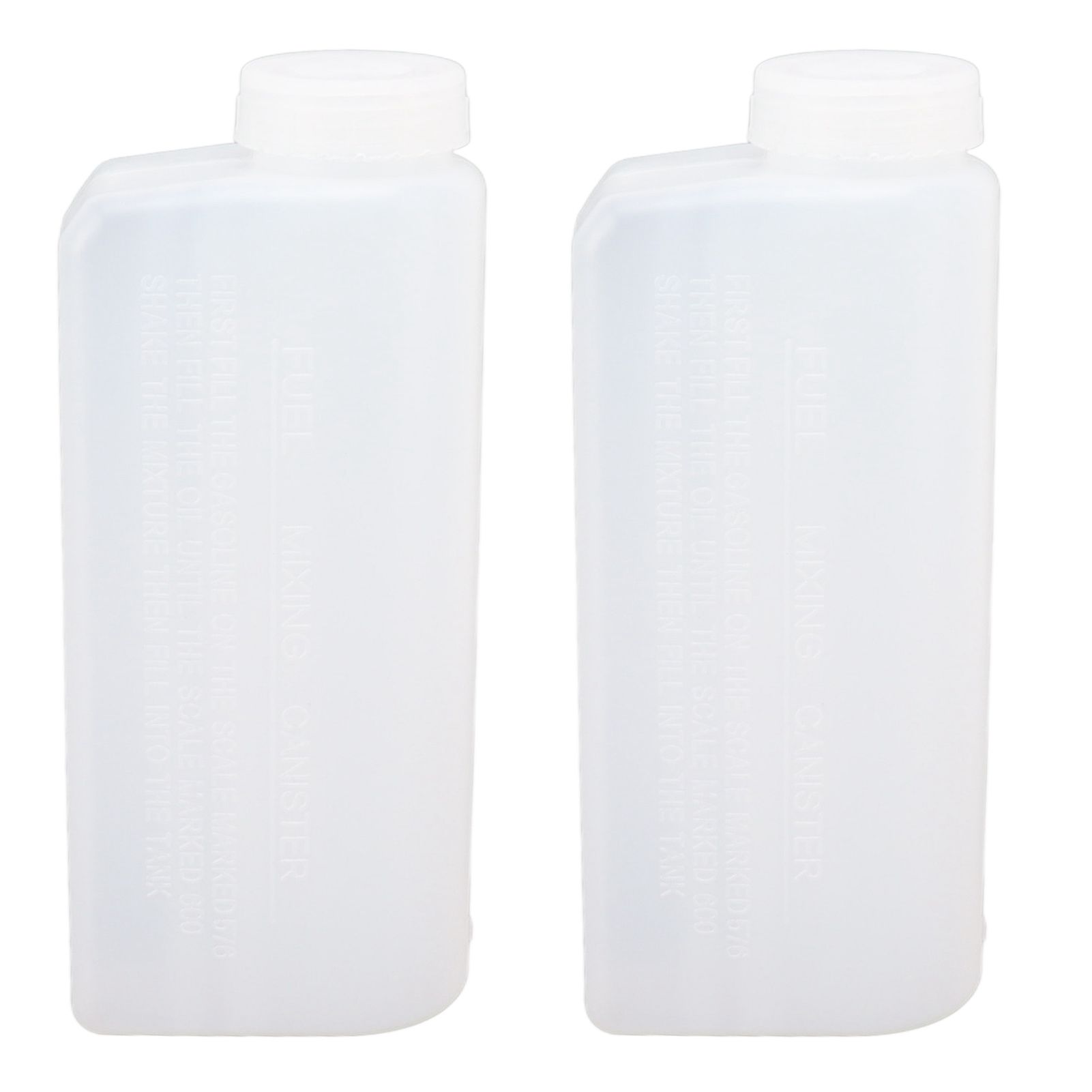 2PCS 600ML 2 Stroke Oil Petrol Fuel Mix Bottle Professional Oil Mixing Bottle Container for Chainsaw Ironing Machine - Image 5