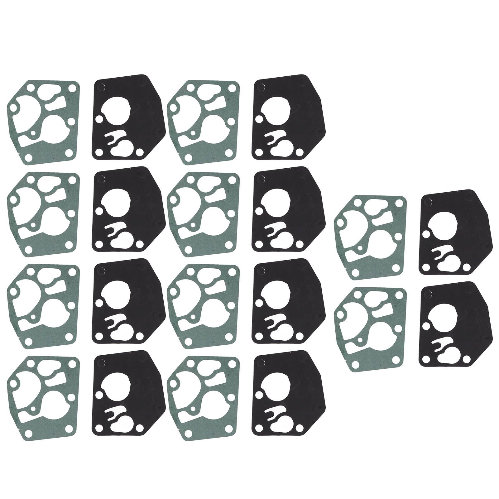 10 Set Carburetor Diaphragm Gasket Kit Carb Diaphragm Gasket Replacement for 495770 795083 - Image 1