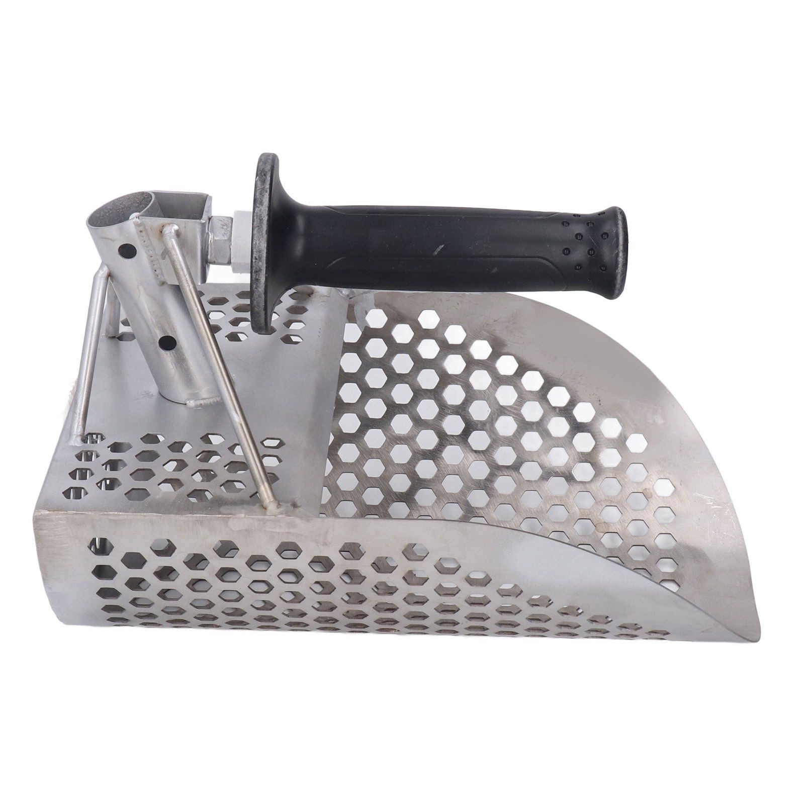 Beach Sand Scoop Metal Detecting Hunting Tool Detector Stainless Steel Hexahedron Holes Sand Scoop - Image 3