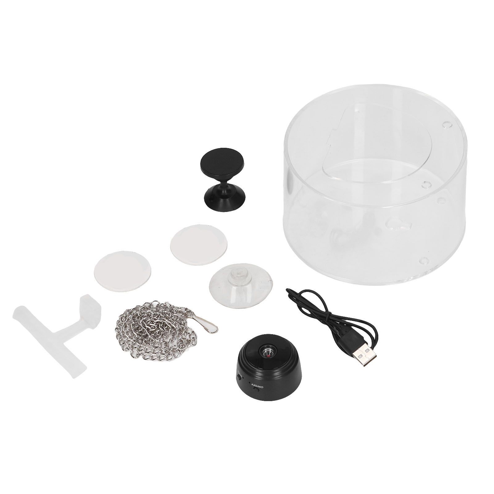 Smart Camera Bird Feeder Real Time Monitoring Hanging Bird Feeders for Outdoors Garden Round - Image 1