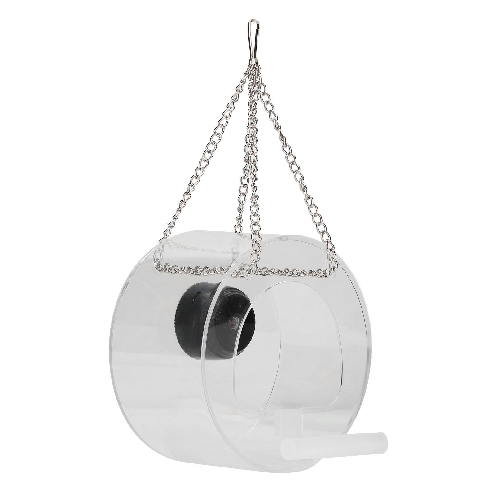 Smart Camera Bird Feeder Real Time Monitoring Hanging Bird Feeders for Outdoors Garden Round - Image 6