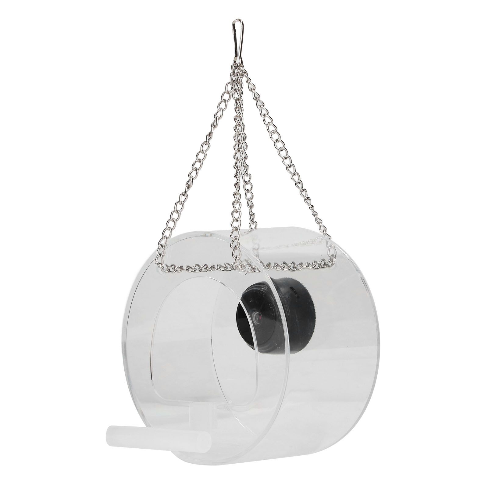 Smart Camera Bird Feeder Real Time Monitoring Hanging Bird Feeders for Outdoors Garden Round - Image 7