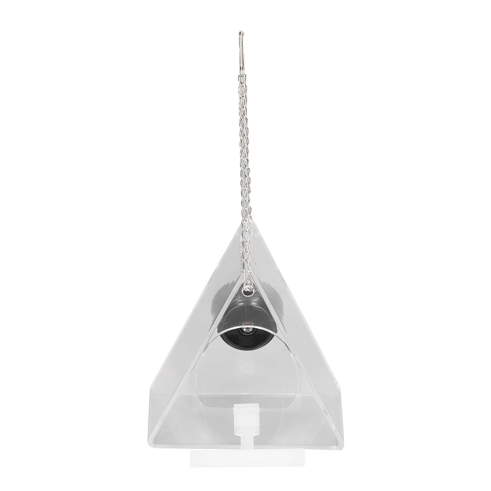 Smart Camera Bird Feeder Real Time Monitoring Hanging Bird Feeders for Outdoors Garden Triangle - Image 4