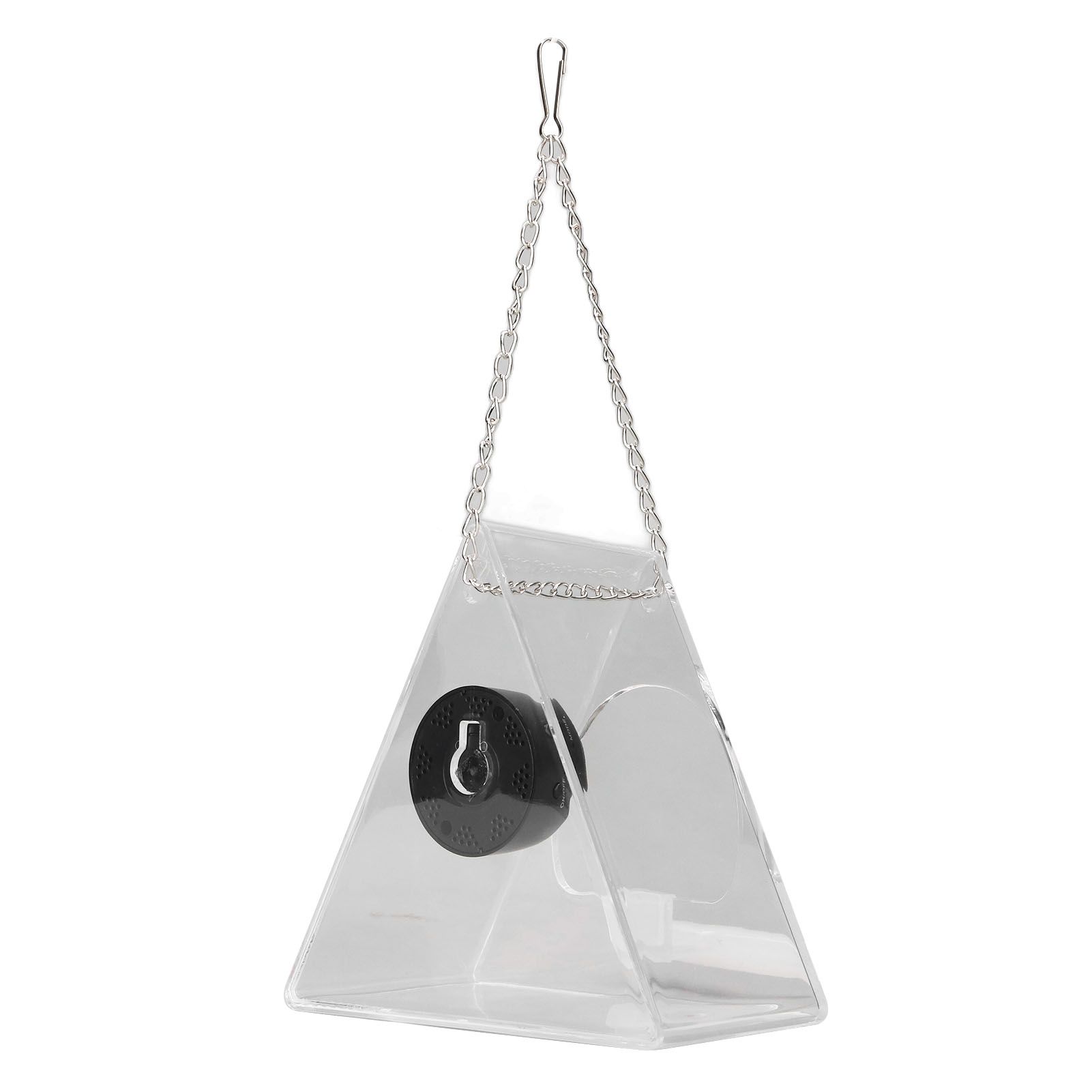 Smart Camera Bird Feeder Real Time Monitoring Hanging Bird Feeders for Outdoors Garden Triangle - Image 8
