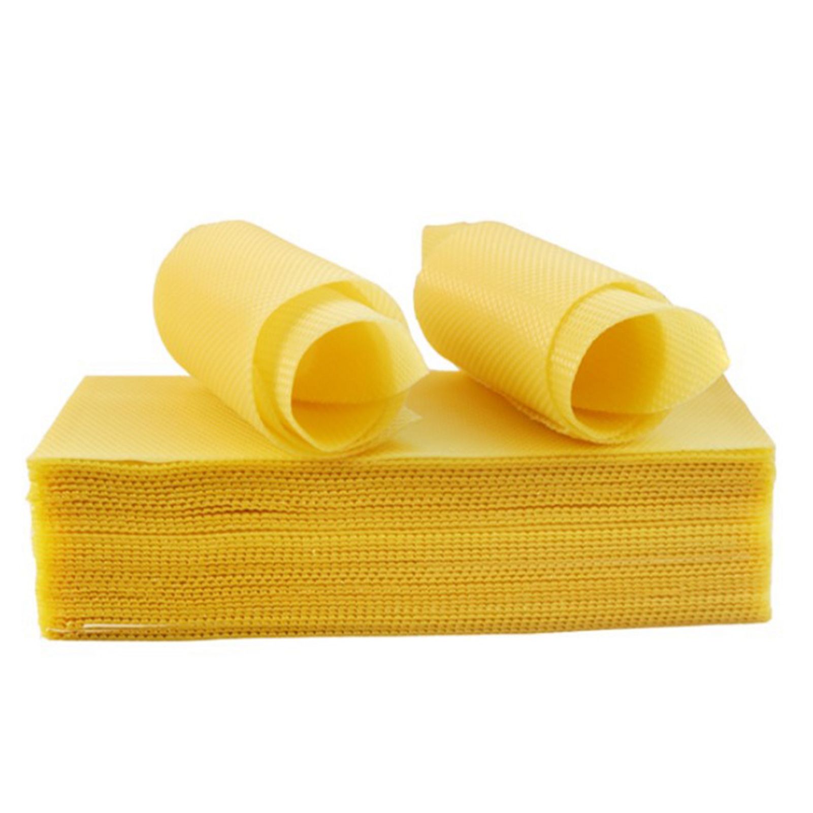 10Pcs Beeswax Sheets for Candle Making Natural Beeswax Honeycomb Foundation Sheets for Kids Adults - Image 1
