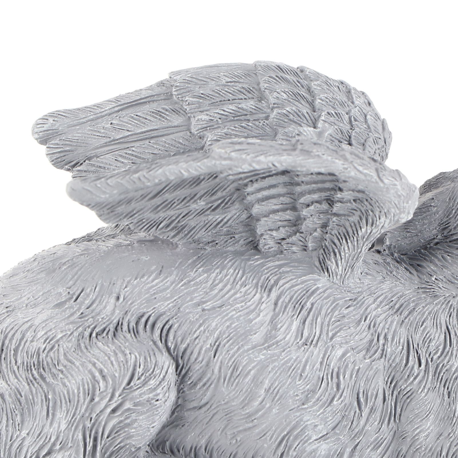 Pet Memorial Statue Resin Sleeping Pet Angel Garden Sculpture for Pet Memorial Gravestone Ornament Angel Dog - Image 8