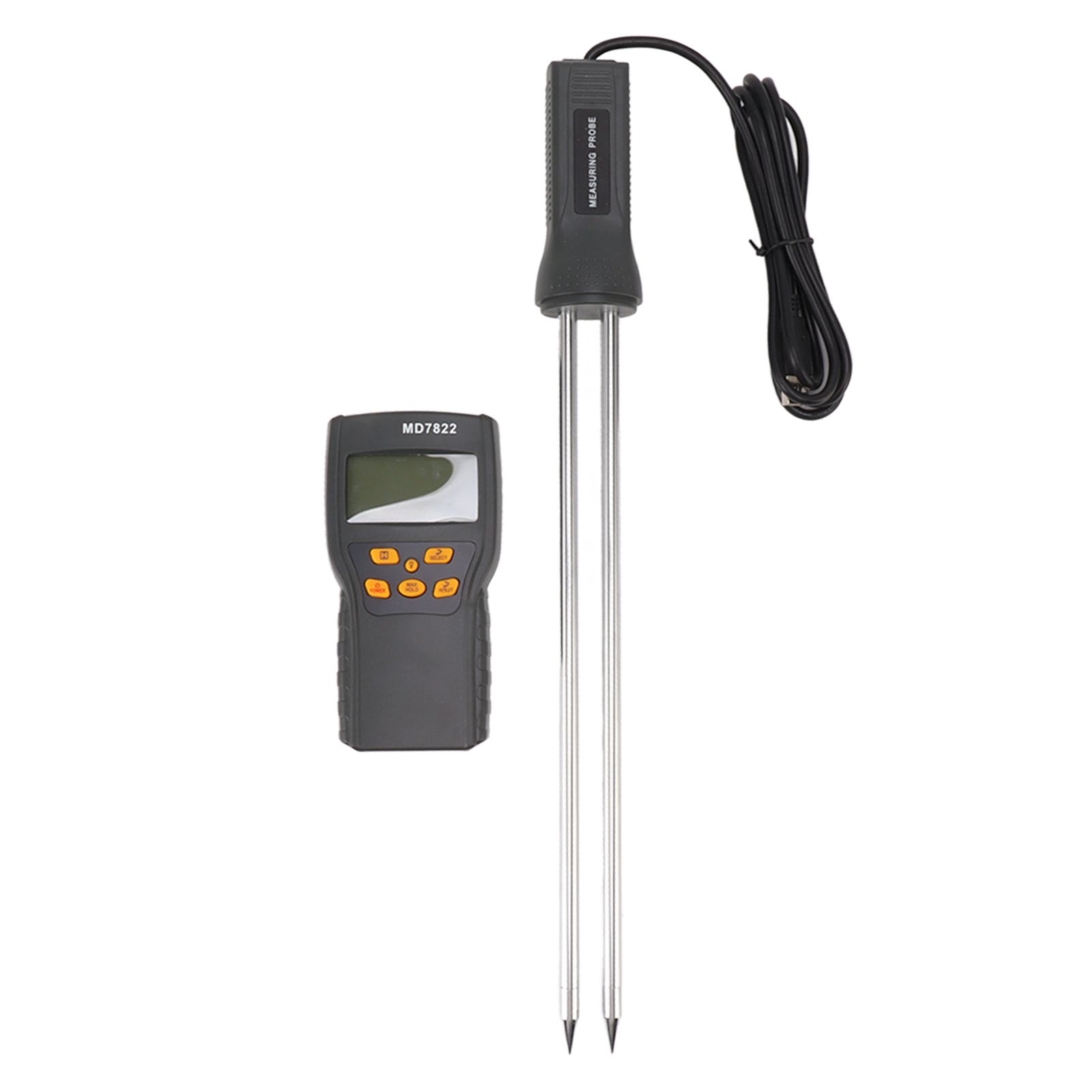 Grain Moisture Meter Tester LCD Display with Backlit Automatic Temperature Compensation Garden Tools - Image 1