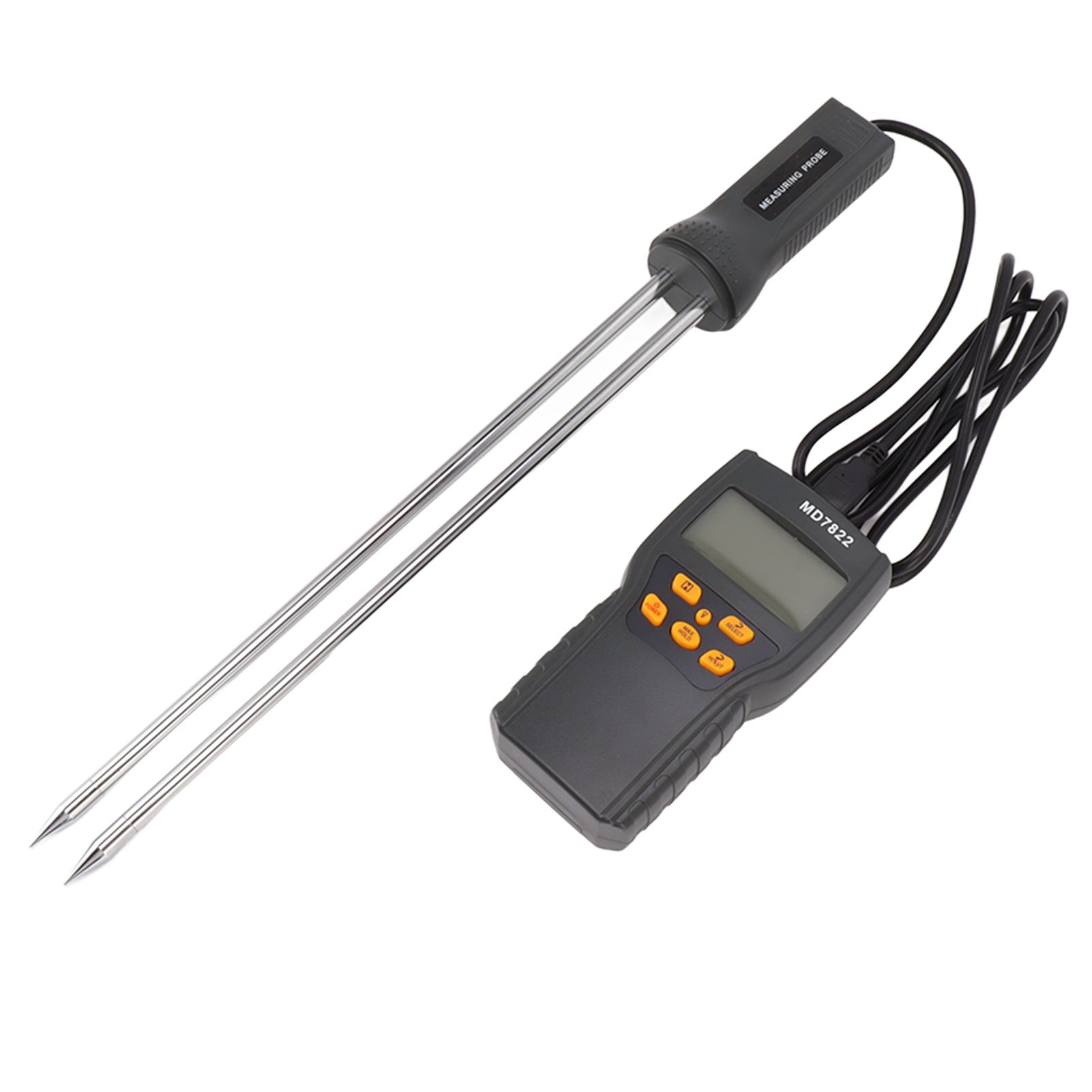 Grain Moisture Meter Tester LCD Display with Backlit Automatic Temperature Compensation Garden Tools - Image 7