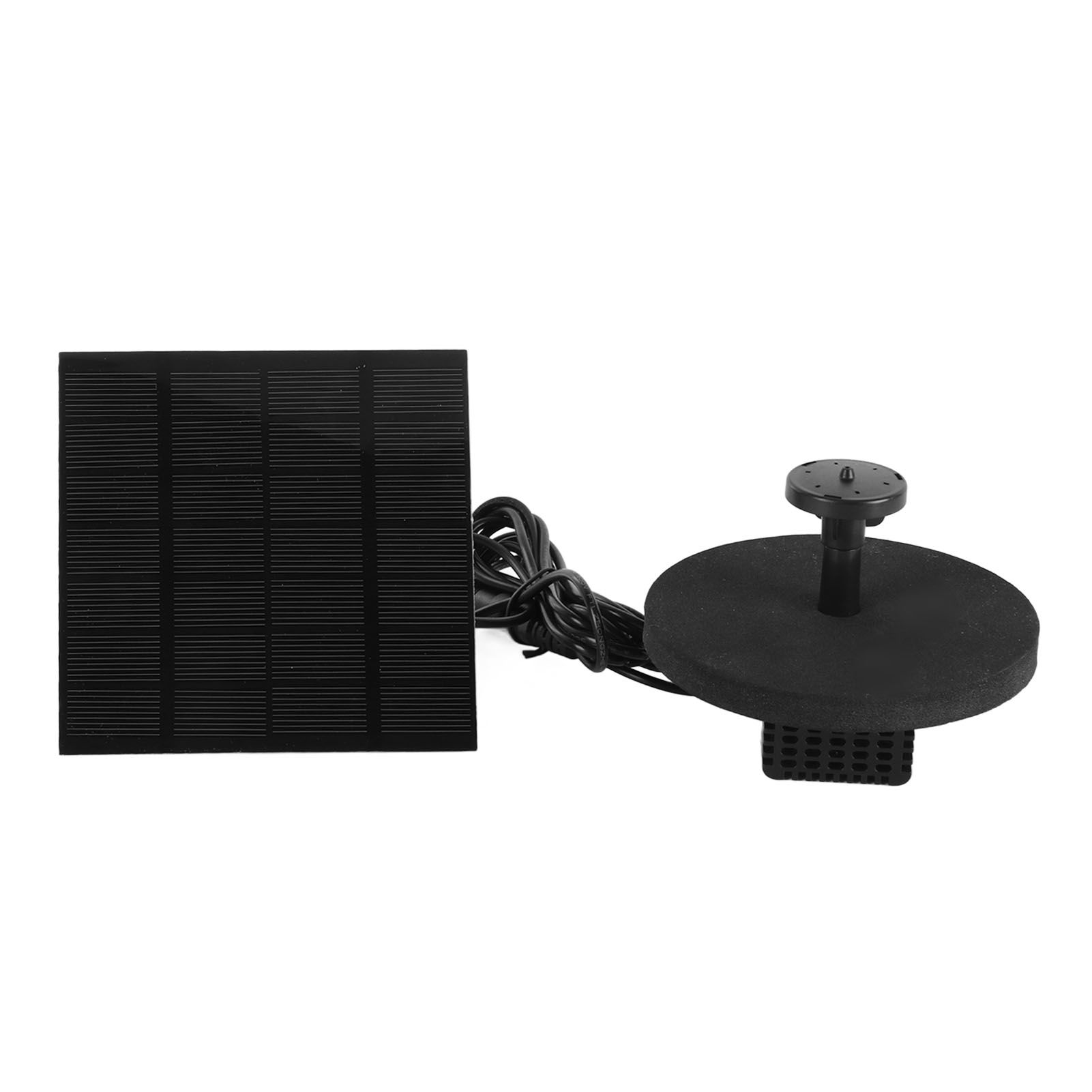 Solar Water Fountain Pump Outdoor Small Submersible Bird Bath Fountain Kit for Pond Garden Pool 120cm Lift - Image 3