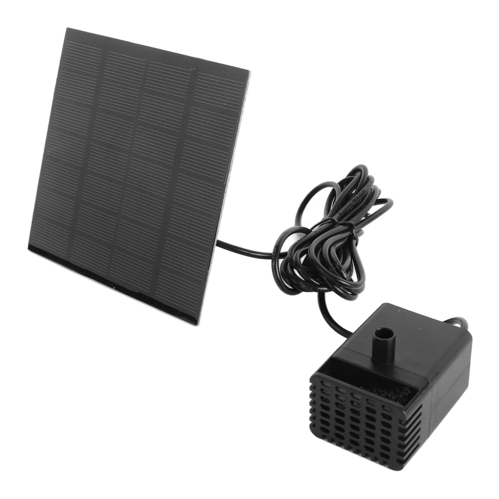 Solar Water Fountain Pump Outdoor Small Submersible Bird Bath Fountain Kit for Pond Garden Pool 120cm Lift - Image 8