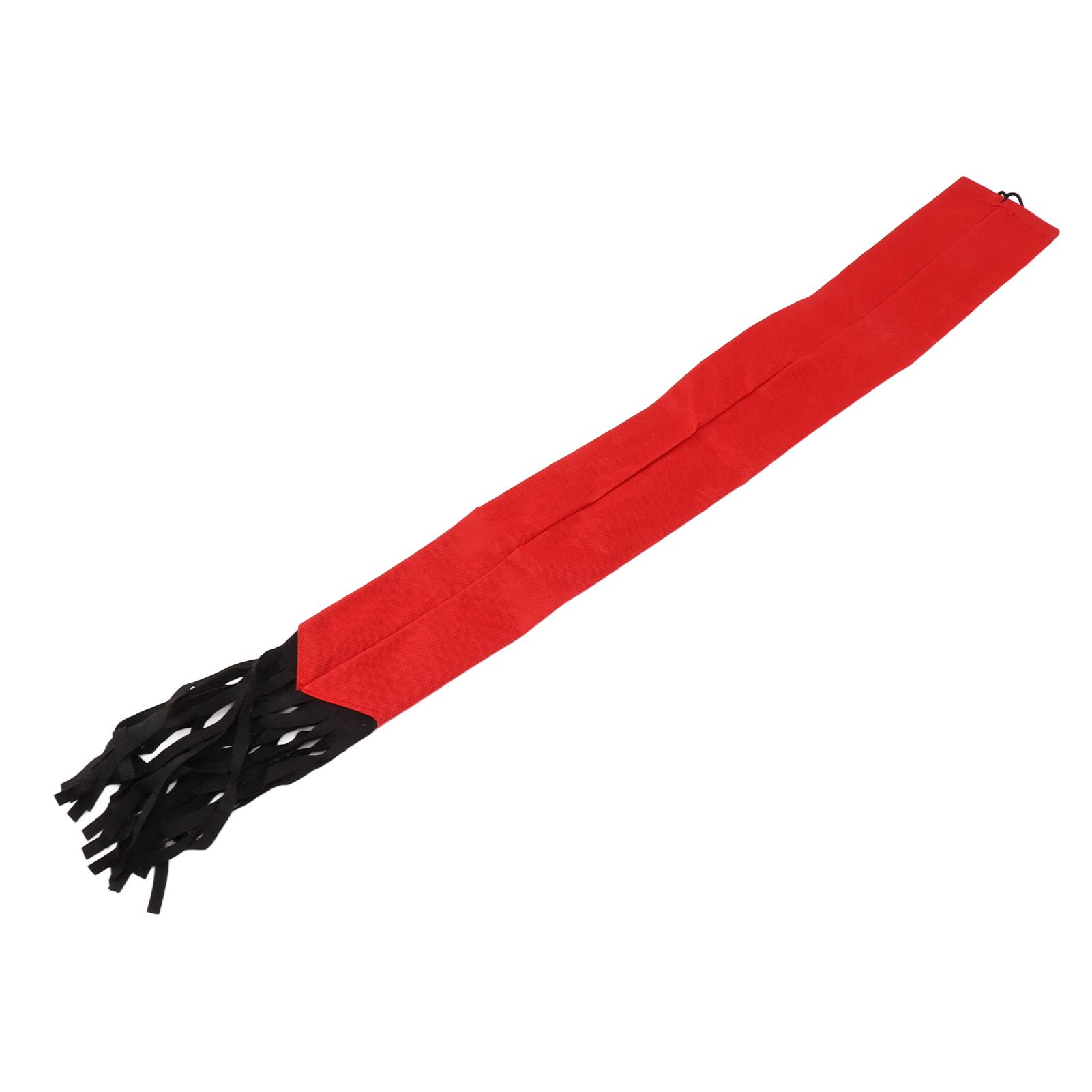 Horse Tail Protection Bag Non Woven Fabric Horsetail Guard with Fringe Hook and Loop Design Red - Image 7