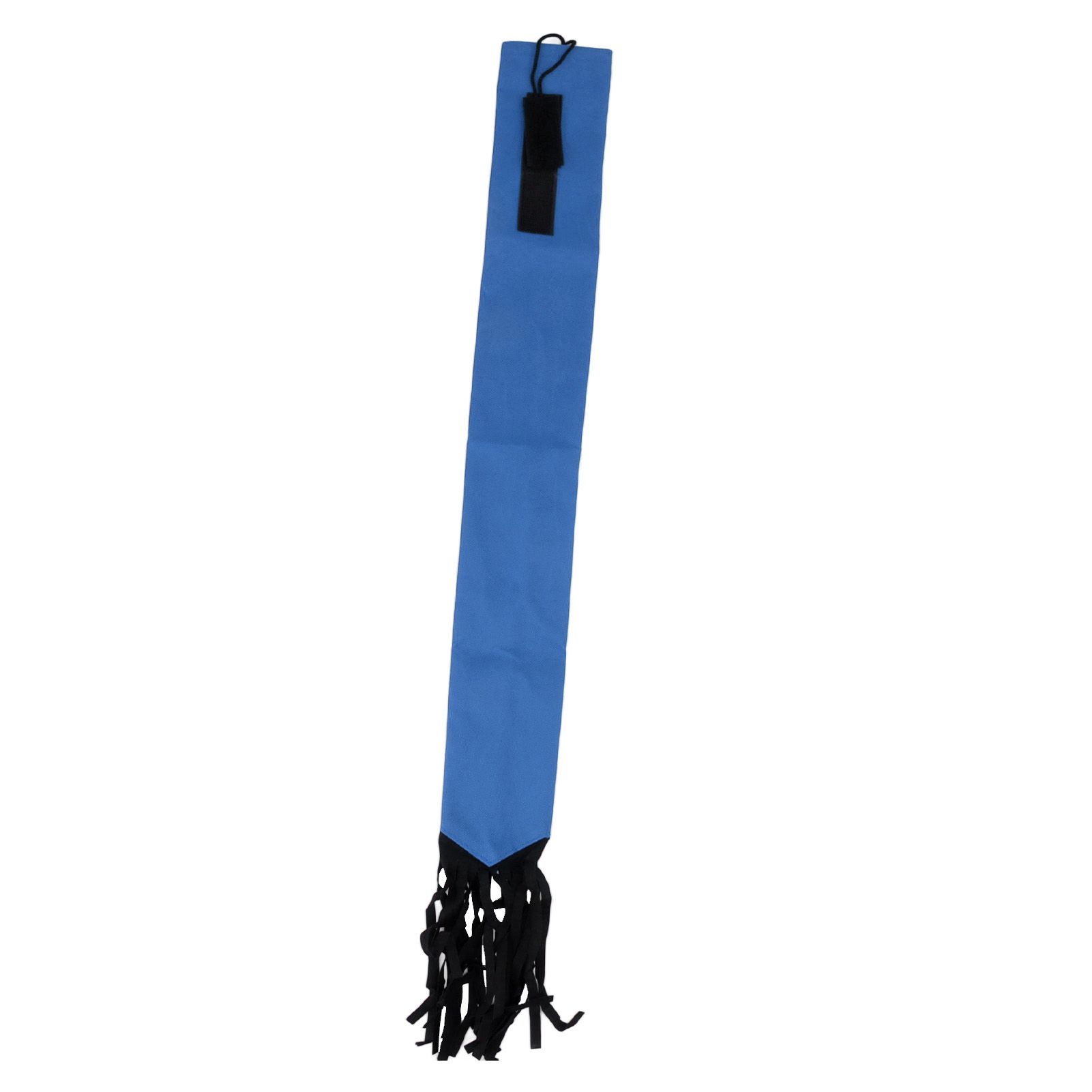 Horse Tail Protection Bag Non Woven Fabric Horsetail Guard with Fringe Hook and Loop Design Blue - Image 2