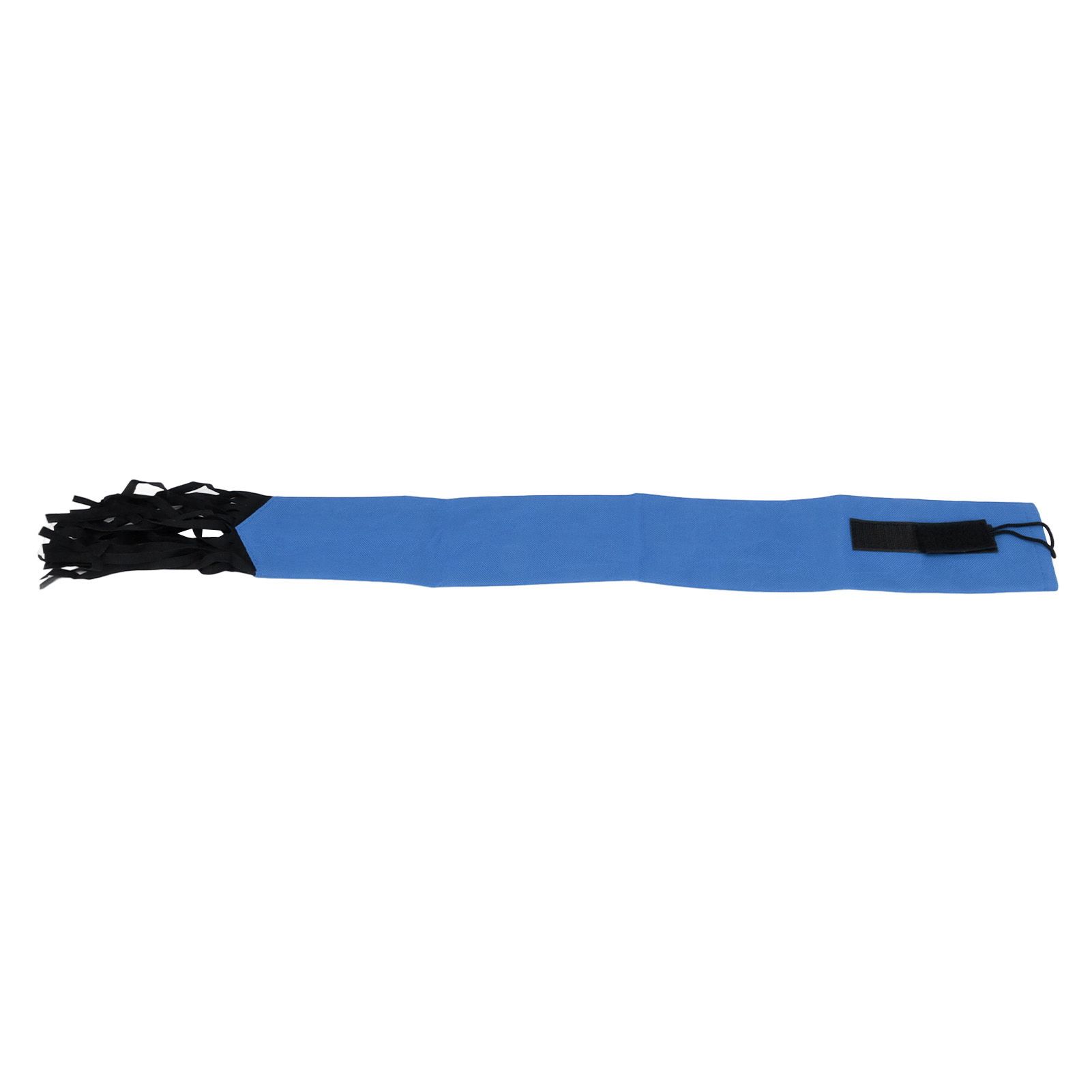 Horse Tail Protection Bag Non Woven Fabric Horsetail Guard with Fringe Hook and Loop Design Blue - Image 5