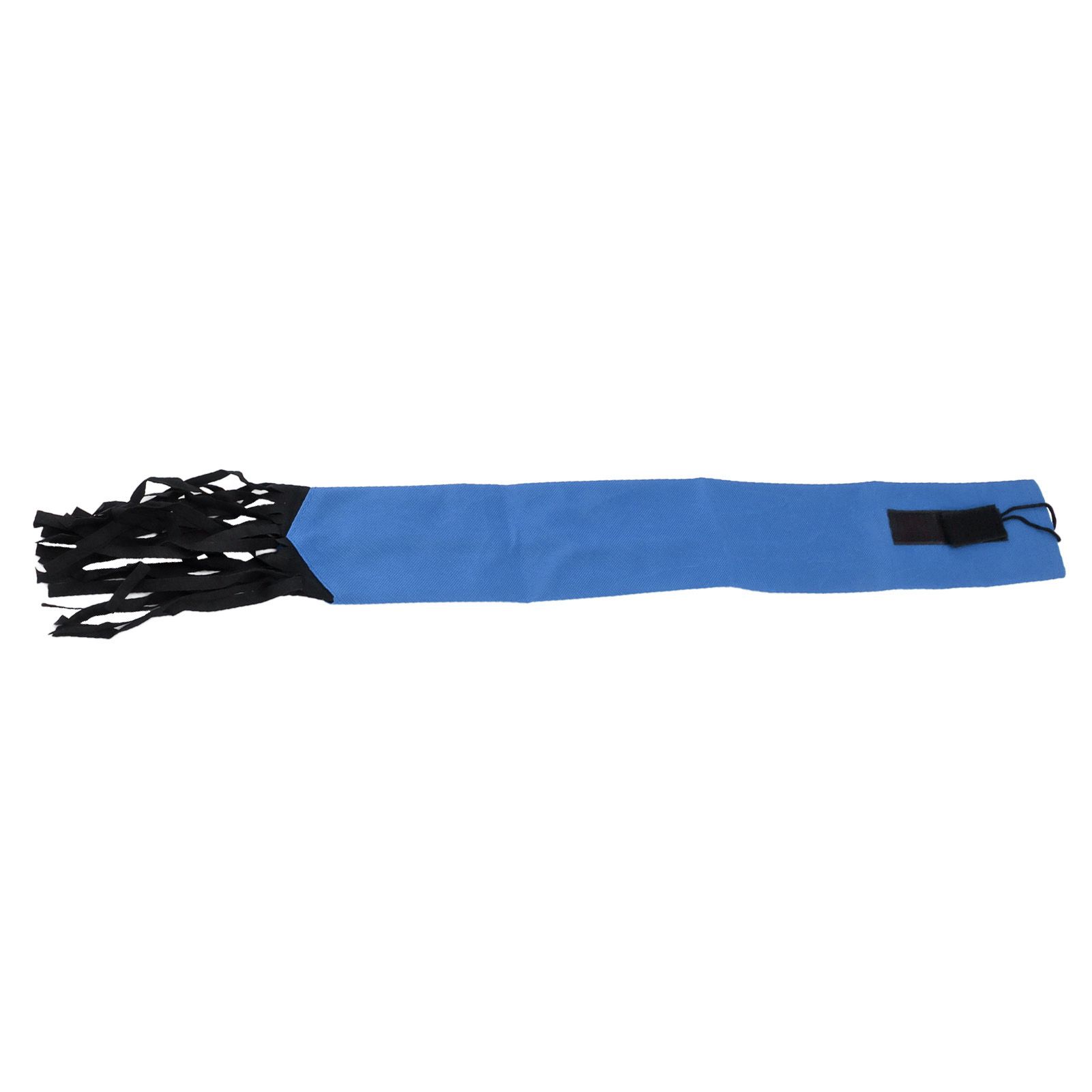 Horse Tail Protection Bag Non Woven Fabric Horsetail Guard with Fringe Hook and Loop Design Blue - Image 6