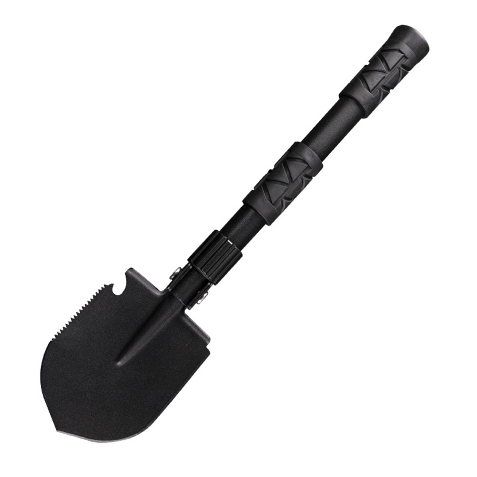 Folding Camping Shovel Alloy Steel Firefighting Shovel Entrenching Trowel Tool For Outdoor - Image 2