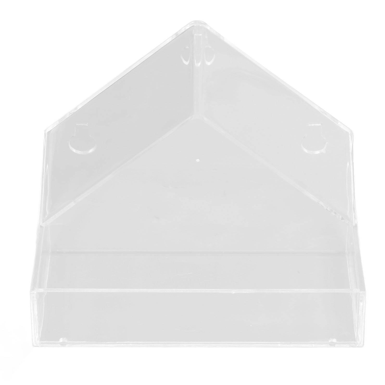 Window Bird Feeder with Suction Cup Window Acrylic Bird Feeding House Tray for Farm Garden - Image 7