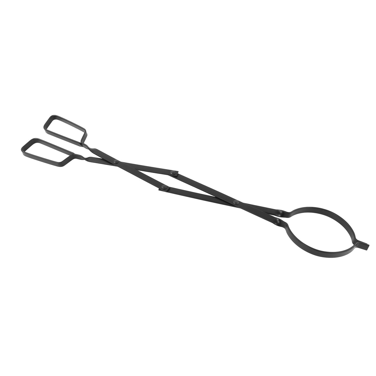 Fireplace Tong Iron Campfire Firewood Tong Log Grabber with Enlarging Clamp for Indoor Outdoor - Image 4