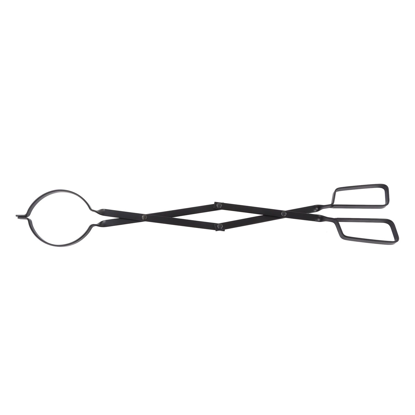 Fireplace Tong Iron Campfire Firewood Tong Log Grabber with Enlarging Clamp for Indoor Outdoor - Image 8