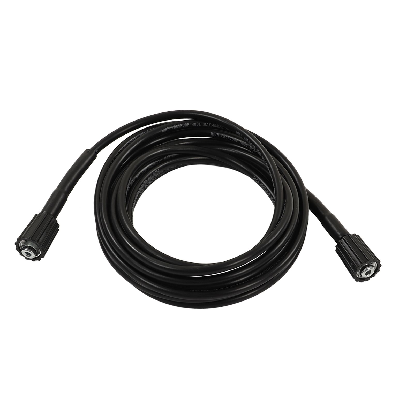 9m High Pressure Washer Hose Car Wash Hose Explosion Proof PVC Rubber Water Cleaning Extension Pipe 2 End M22 Insert 15MM - Image 1