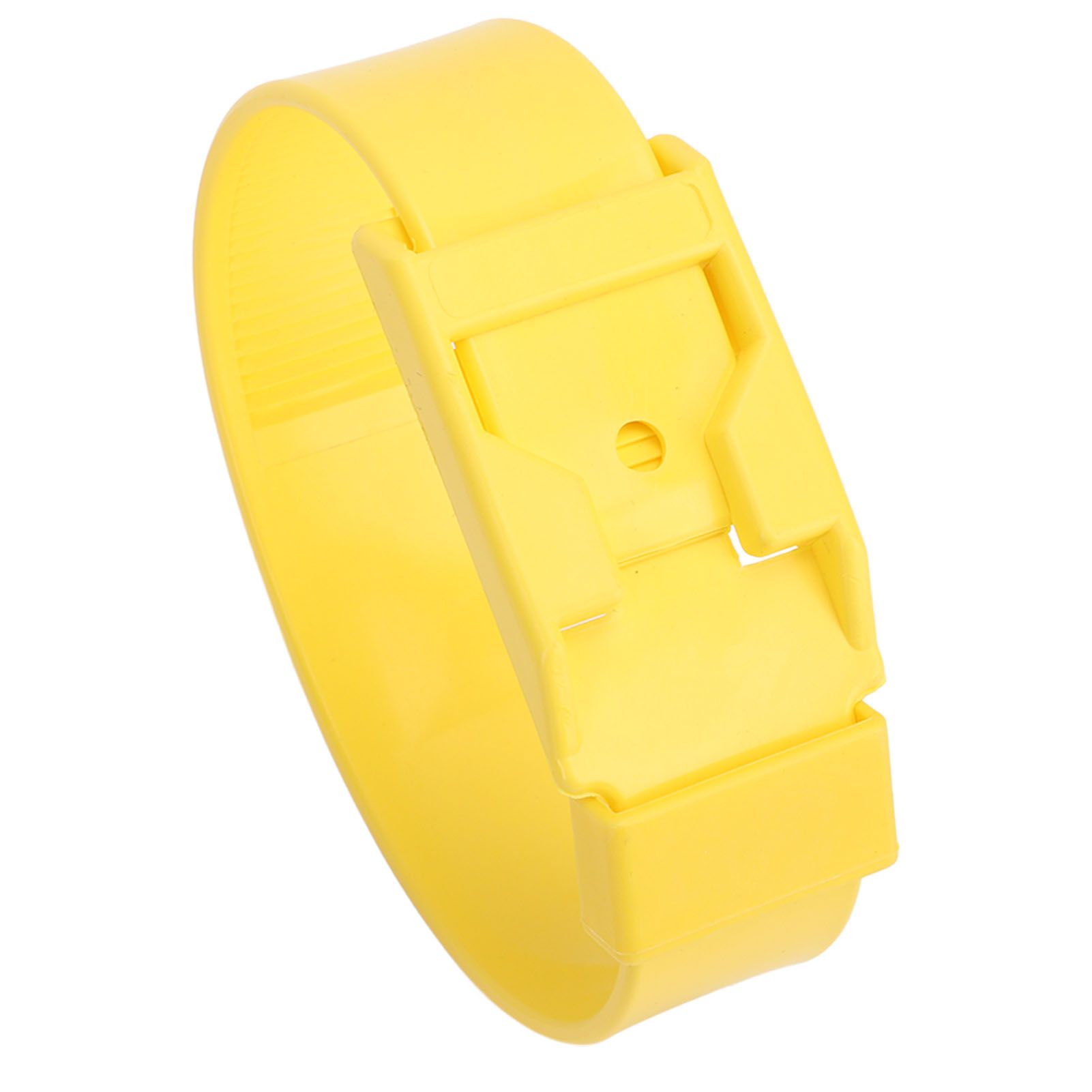 10Pcs Goat Collar Sheep Identification Bands Livestock Marking Ring Farming Equipment 36cm Yellow - Image 3