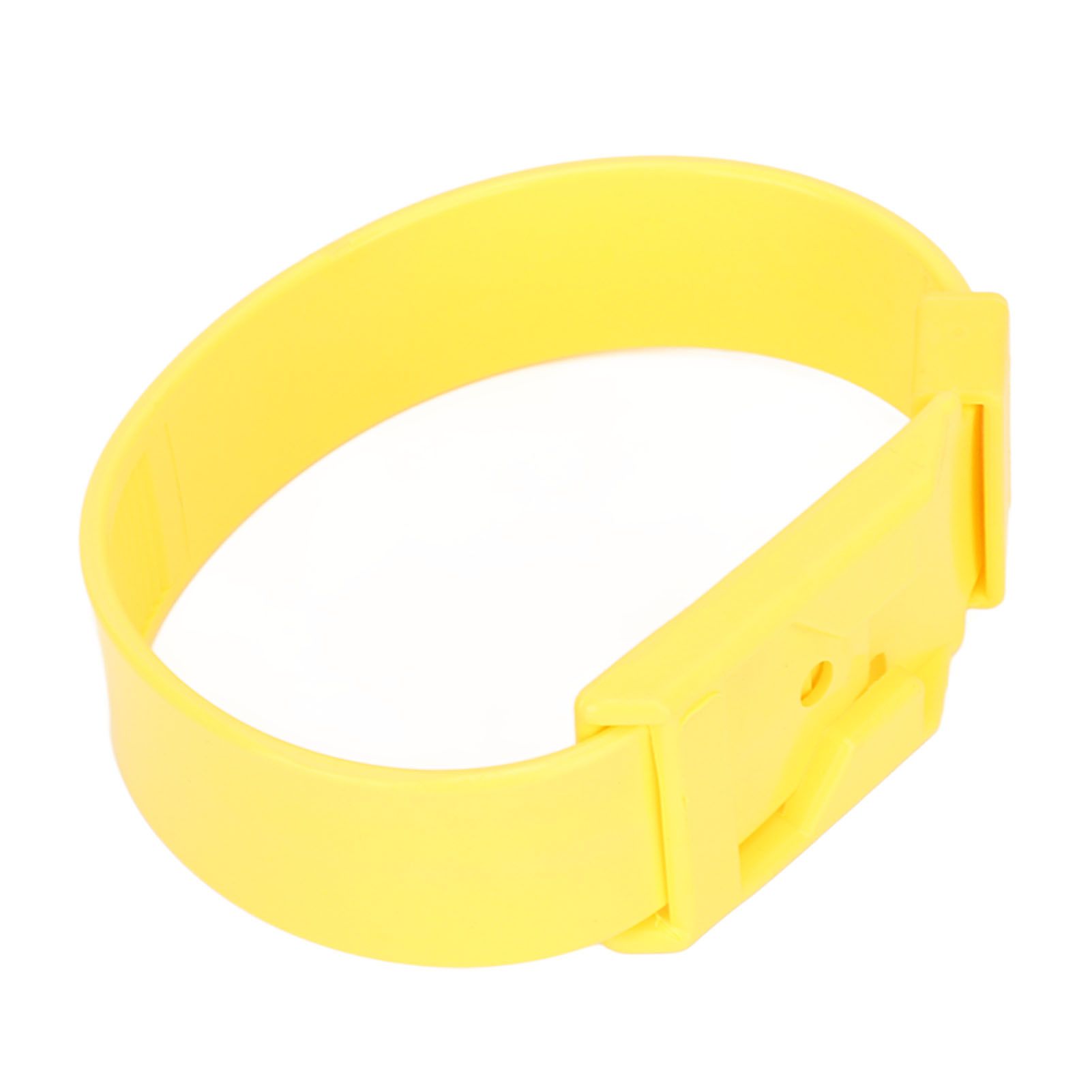 10Pcs Goat Collar Sheep Identification Bands Livestock Marking Ring Farming Equipment 36cm Yellow - Image 4