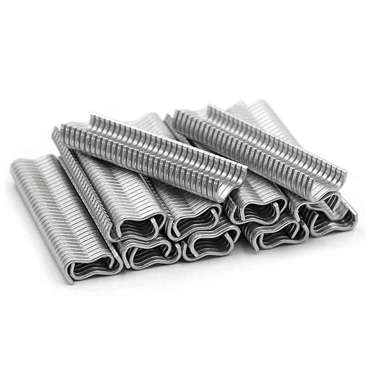 2400Pcs Animal Cages Installation M Shape Nails Metal Chicken Coop Wire Clip Buckles Type M Nails - Image 2