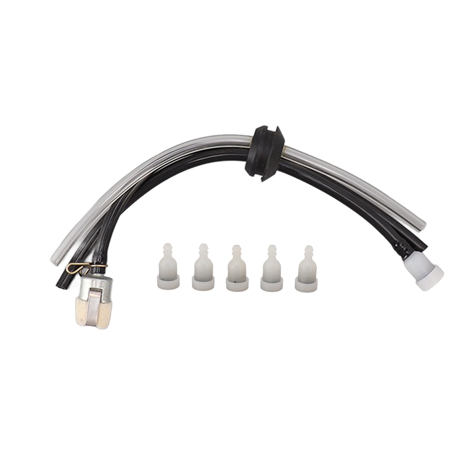 3 Hole Fuel Line Grommet Fuel Tank Vent Kit for Mantis Tiller Trimmer 90010390097 - Image 1