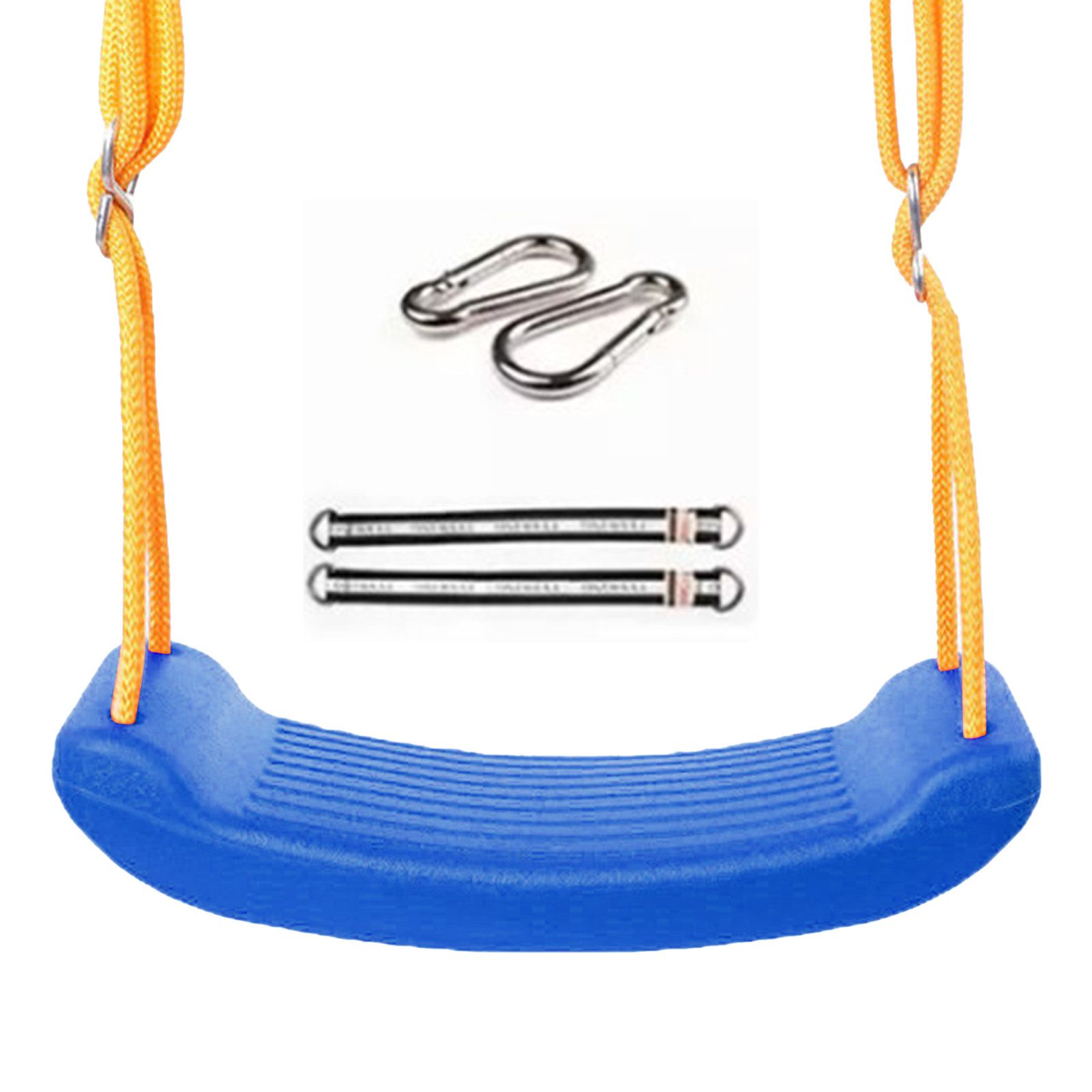 Swing Seat Anti Skid Buckle Adjustable Tear Resistant Rope Children Seat Swing for Park Outdoor Blue - Image 1