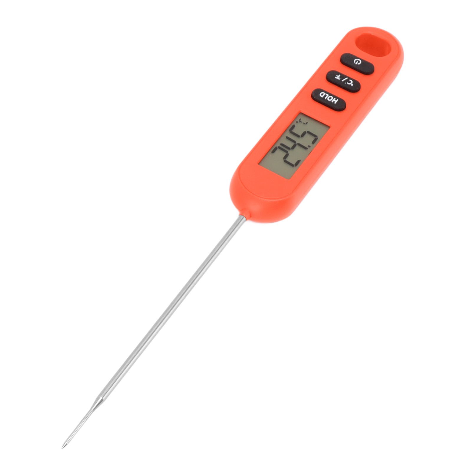 Meat Food Thermometer Instant Read Thermometer Digital Cooking Kitchen Barbecue Thermometer With Long Probe Red - Image 1