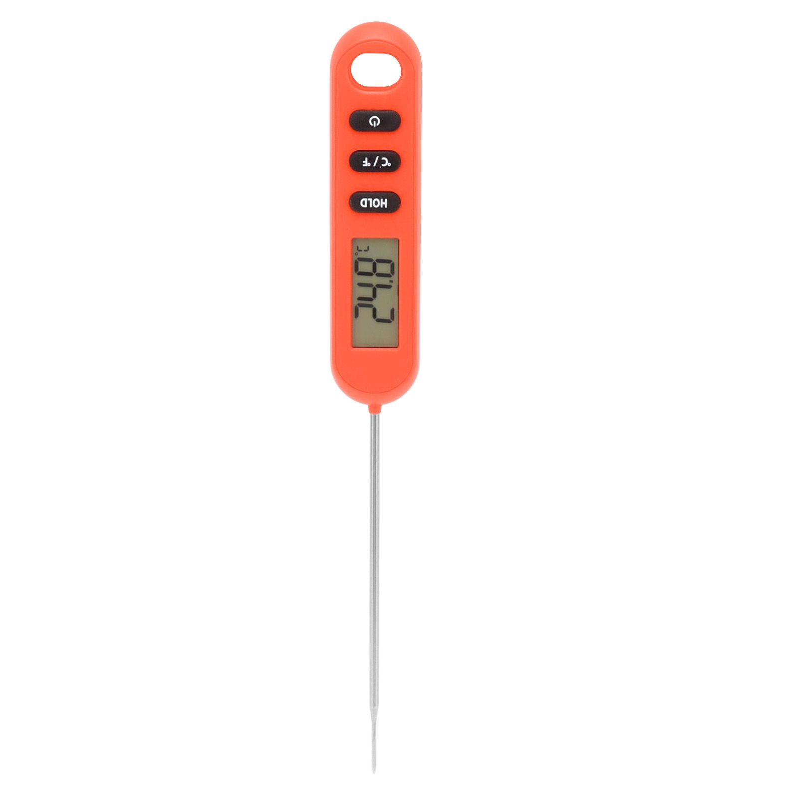 Meat Food Thermometer Instant Read Thermometer Digital Cooking Kitchen Barbecue Thermometer With Long Probe Red - Image 2
