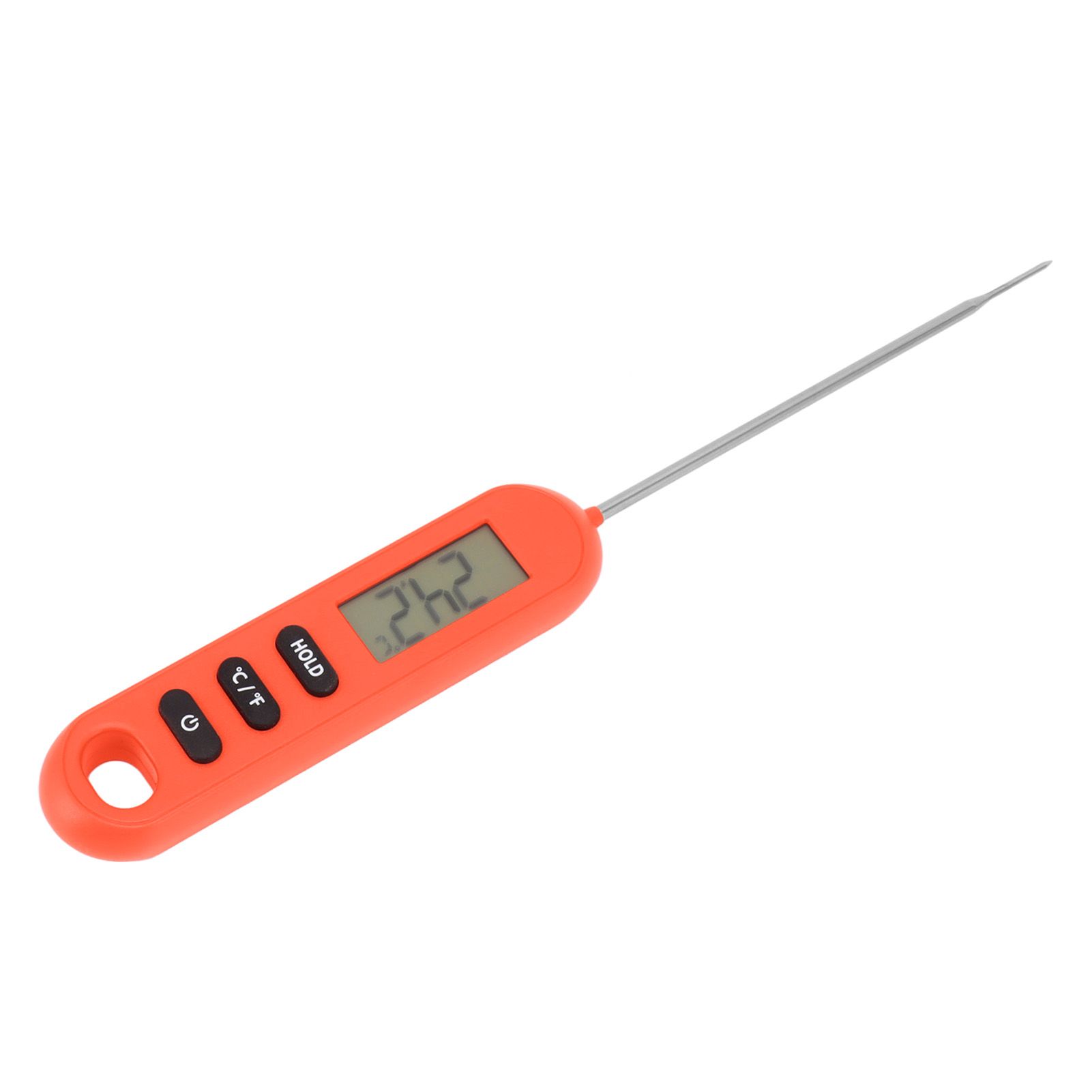 Meat Food Thermometer Instant Read Thermometer Digital Cooking Kitchen Barbecue Thermometer With Long Probe Red - Image 3