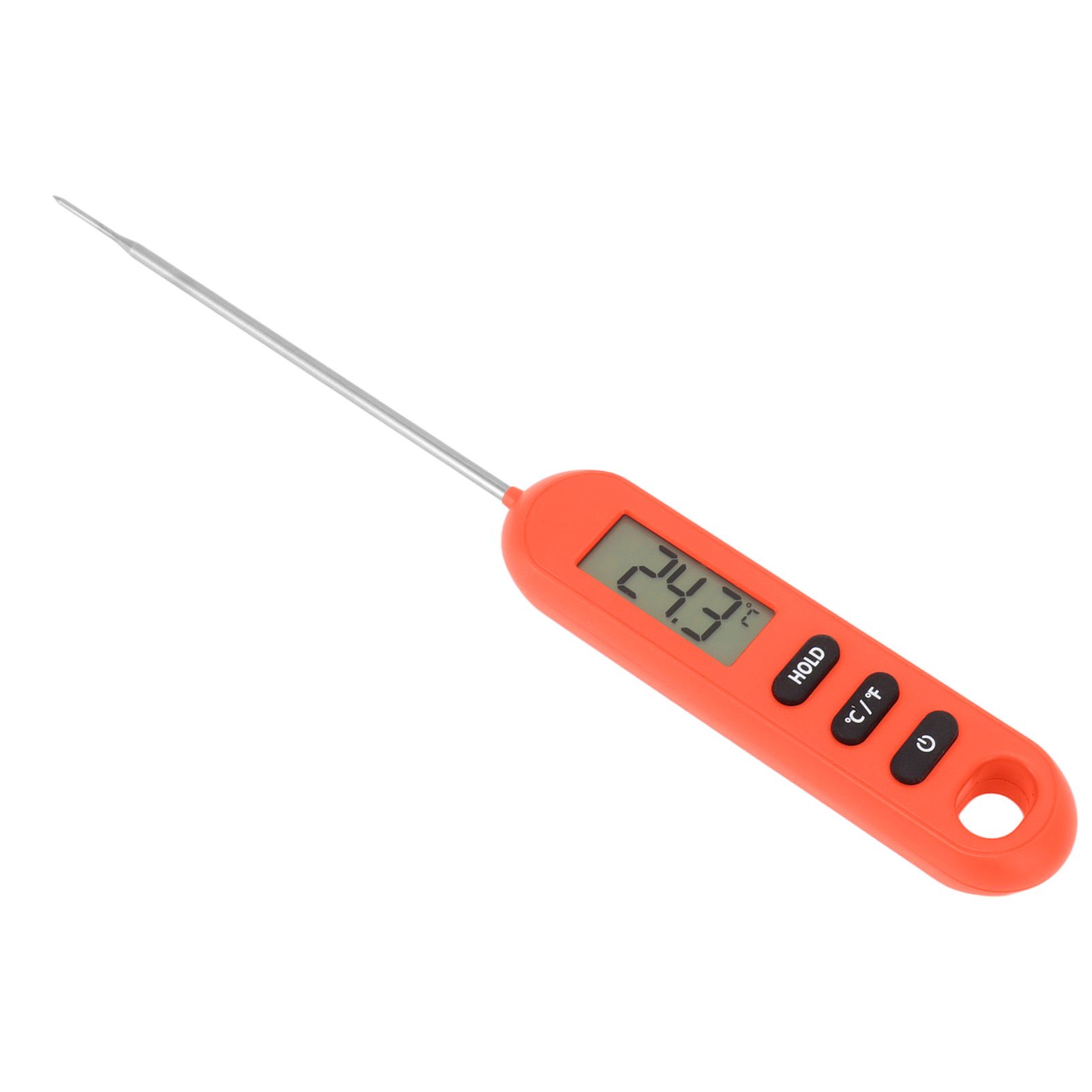 Meat Food Thermometer Instant Read Thermometer Digital Cooking Kitchen Barbecue Thermometer With Long Probe Red - Image 5