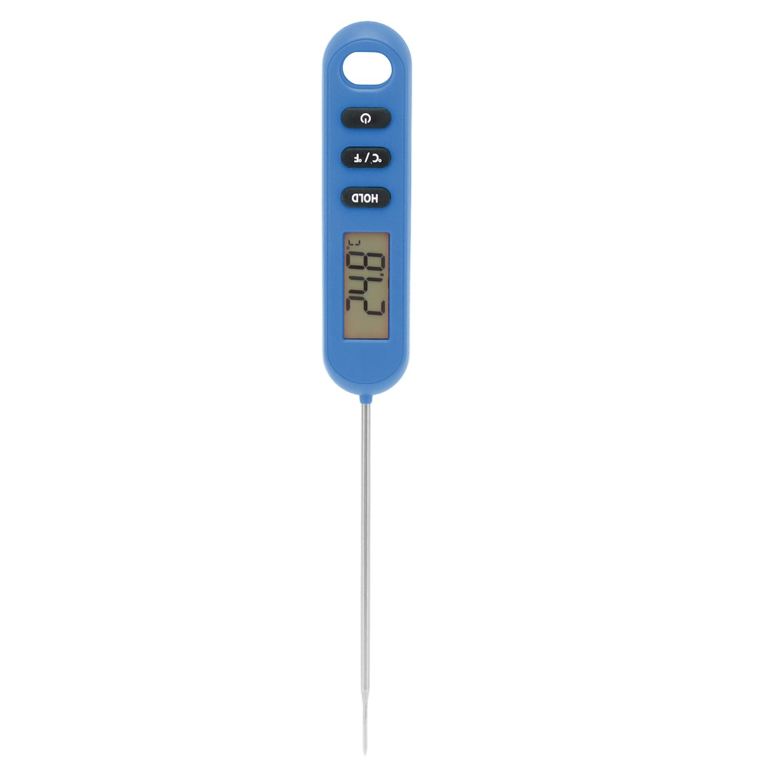 Meat Food Thermometer Instant Read Thermometer Digital Cooking Kitchen Barbecue Thermometer With Long Probe Blue - Image 2