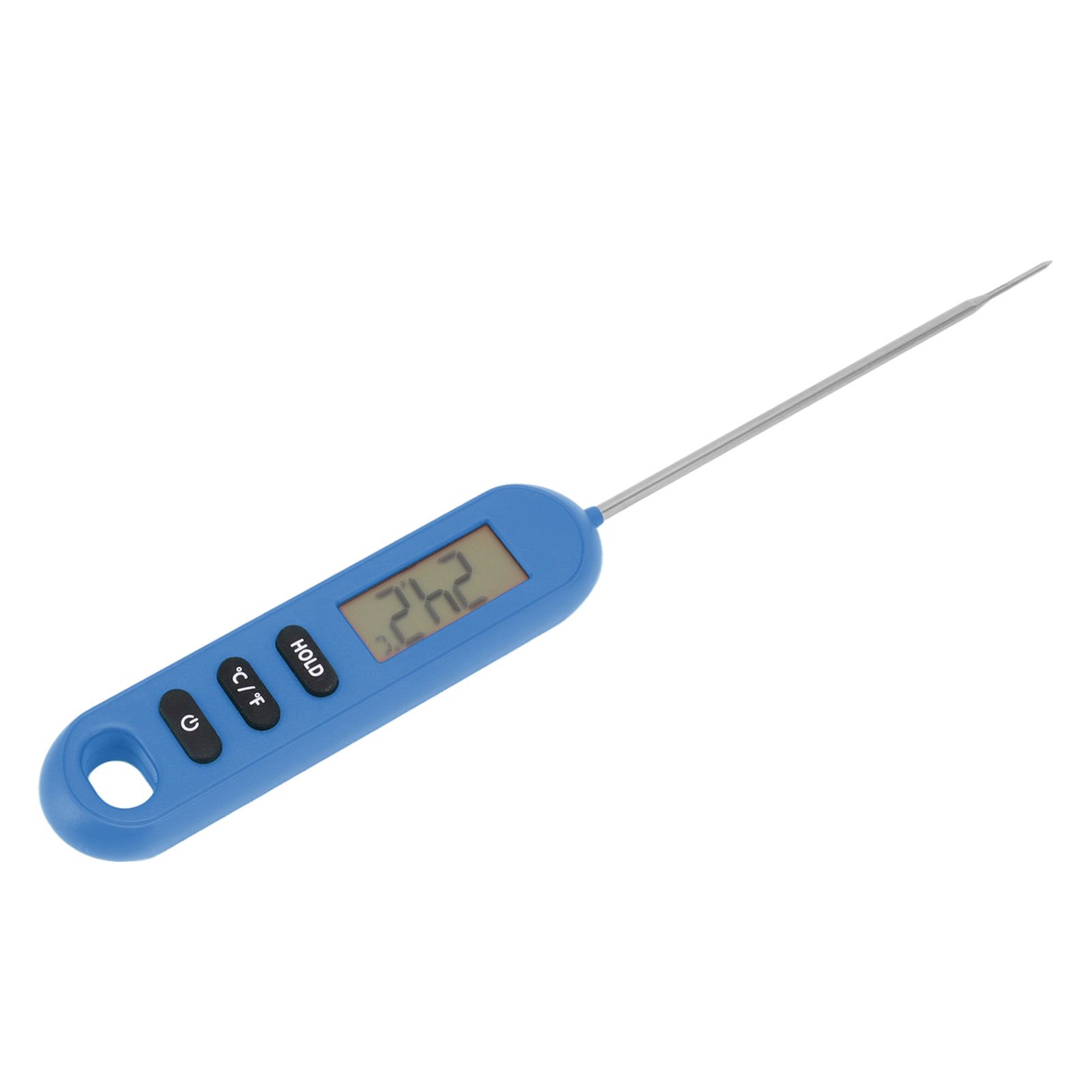 Meat Food Thermometer Instant Read Thermometer Digital Cooking Kitchen Barbecue Thermometer With Long Probe Blue - Image 3