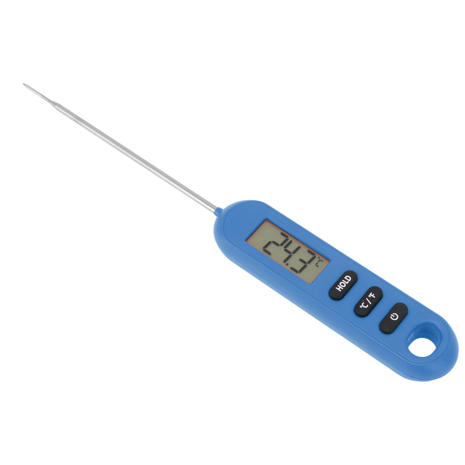 Meat Food Thermometer Instant Read Thermometer Digital Cooking Kitchen Barbecue Thermometer With Long Probe Blue - Image 5