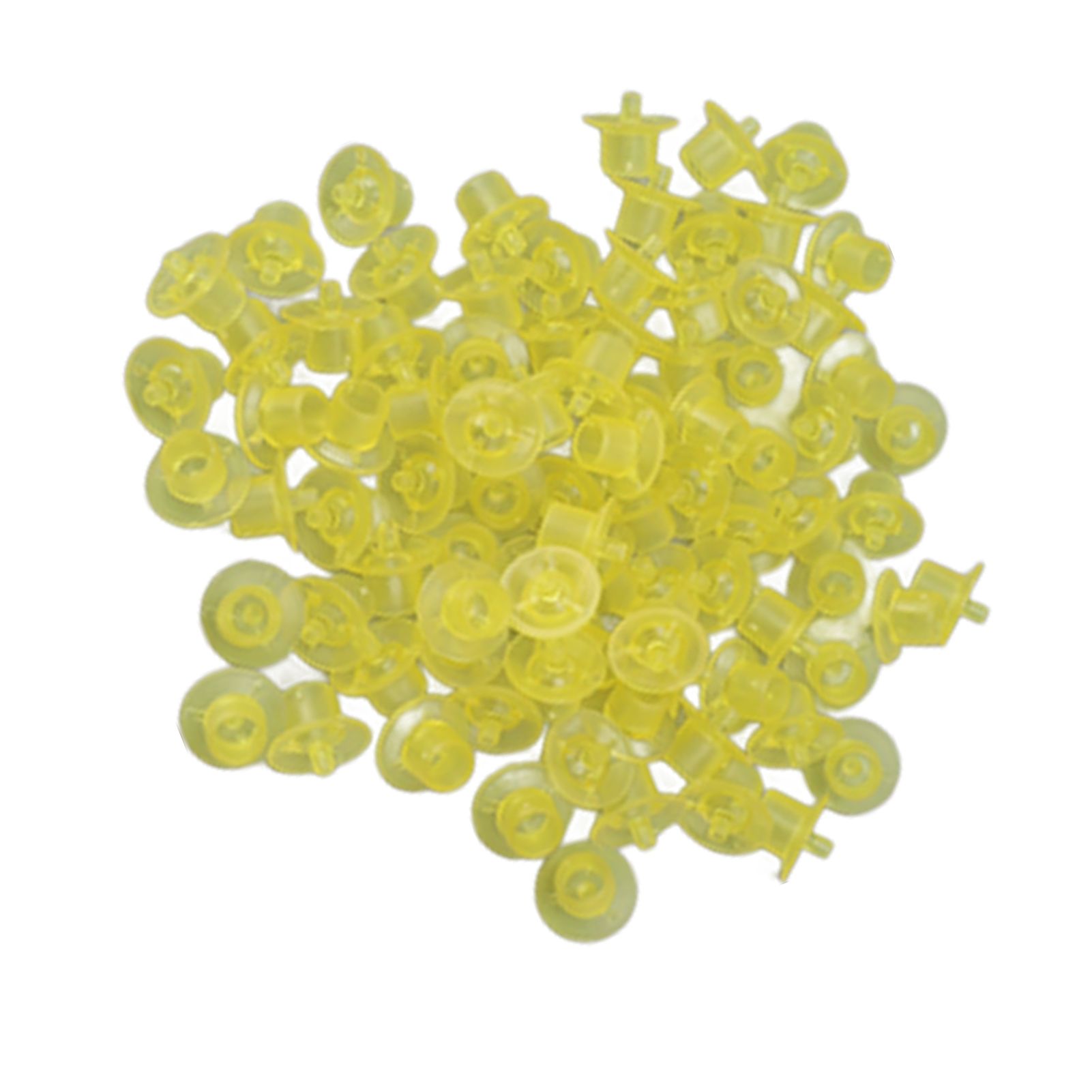 100PCS Queen Bee Rearing Cup Plastic Vivid Color Beekeeping Bee Cell Cup for Beekeeper Yellow - Image 6