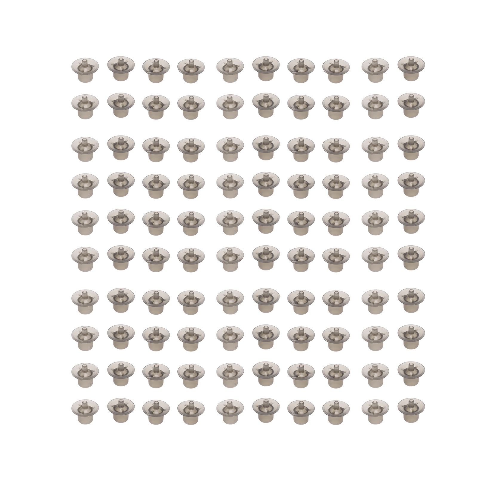 100PCS Queen Bee Rearing Cup Plastic Vivid Color Beekeeping Bee Cell Cup for Beekeeper Grey - Image 2