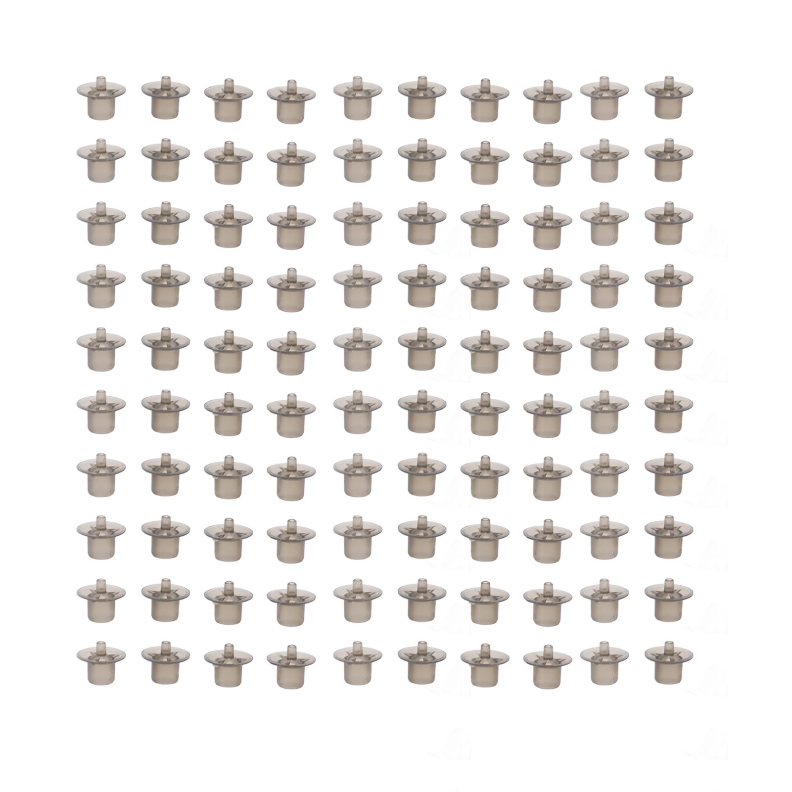 100PCS Queen Bee Rearing Cup Plastic Vivid Color Beekeeping Bee Cell Cup for Beekeeper Grey - Image 3