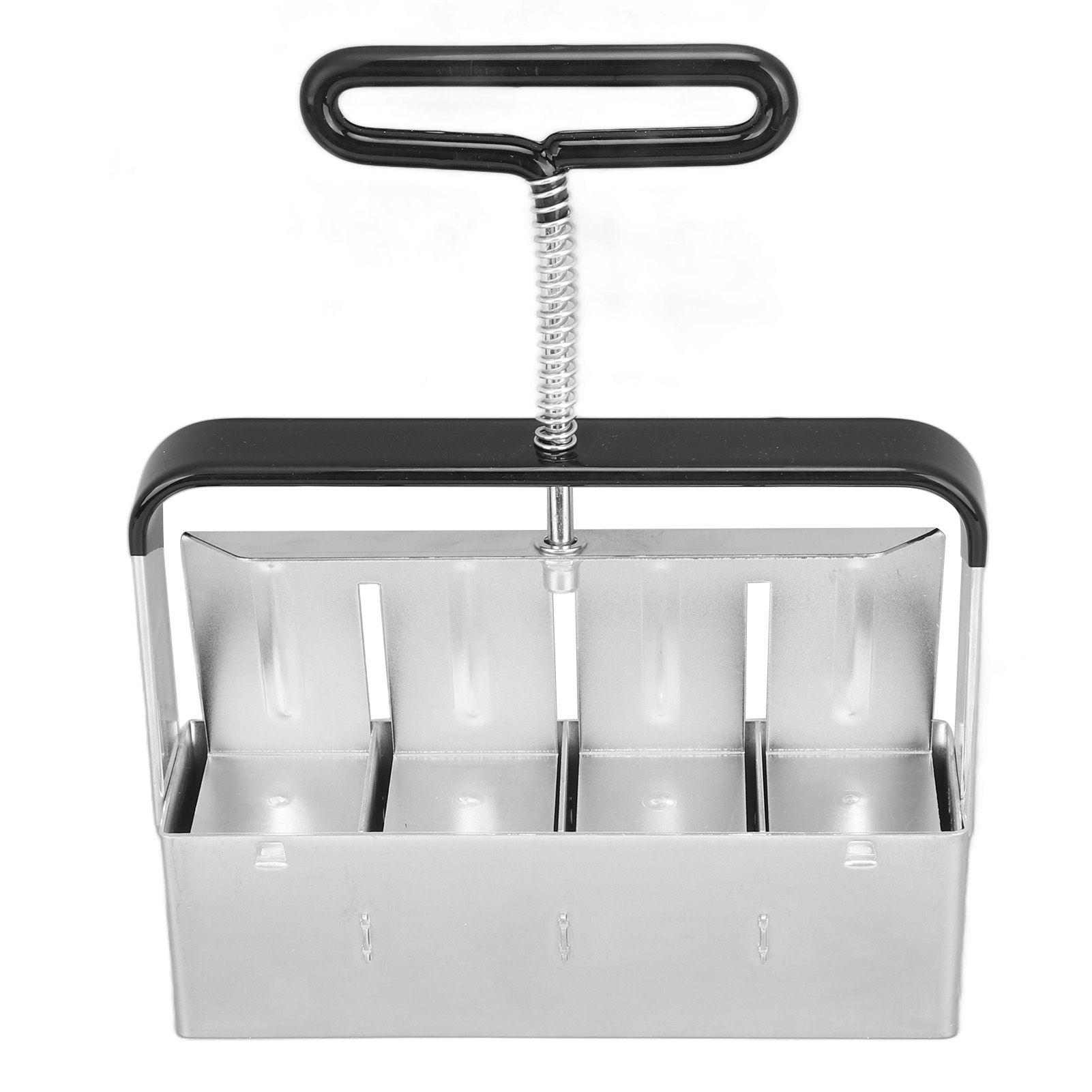 Soil Blocker Manual Quad Soil Block Maker Handheld Soil Block Mold With Comfort Grip Handle For Seedings Cuttings - Image 4