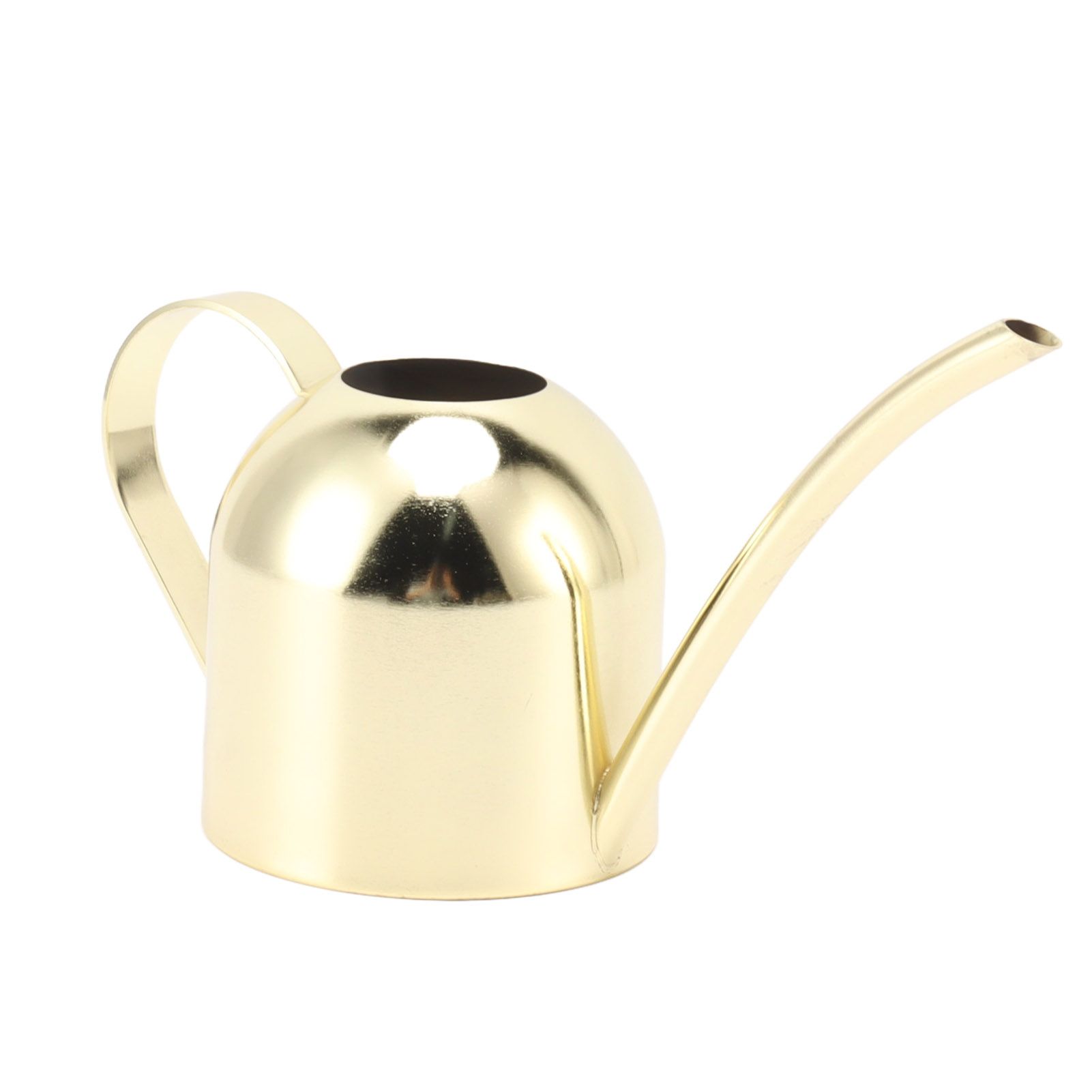 Watering Can Stainless Steel Sprinkling Pot Large Capacity Long Spout for Indoor Outdoor House Planting Gardening Gold - Image 7