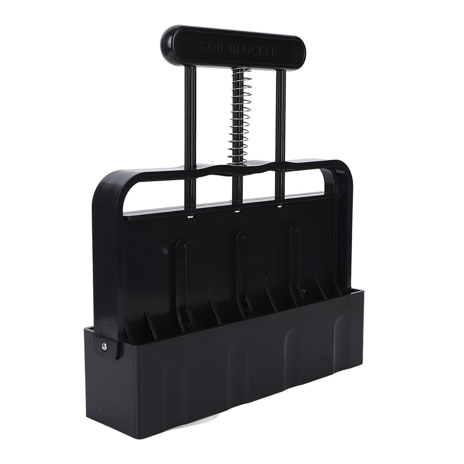 Soil Block Maker with Comfortable Handel ABS 4 Cell Soil Blocking Tool for Seed Starting Germination - Image 6