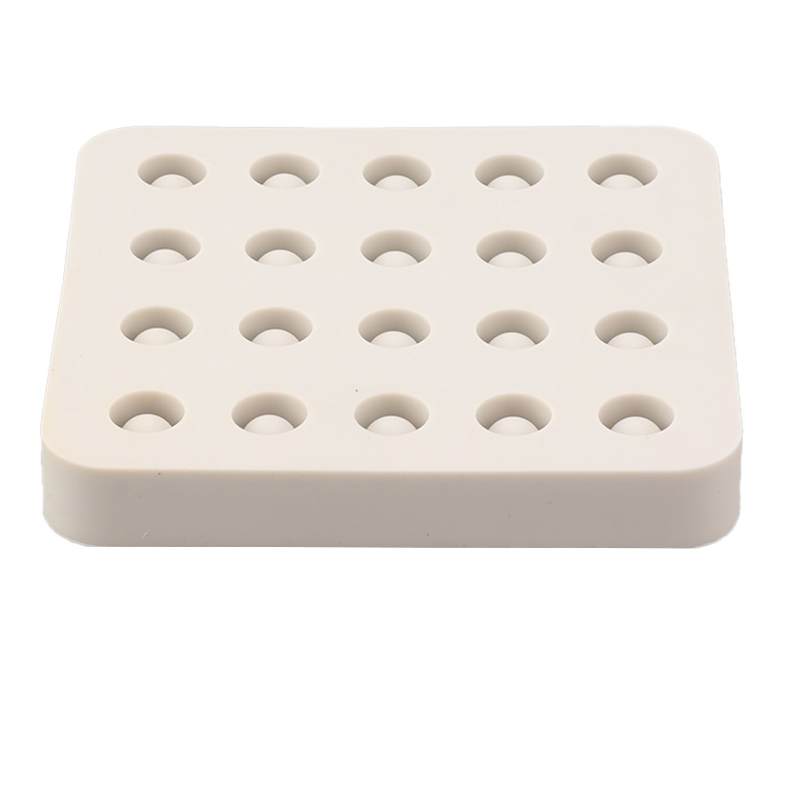 Wax Queen Grafting Cups Silicone Mold Beekeeping Beeswax Queen Cell Cups Making Mold 4 Rows 96x92x14mm - Image 3