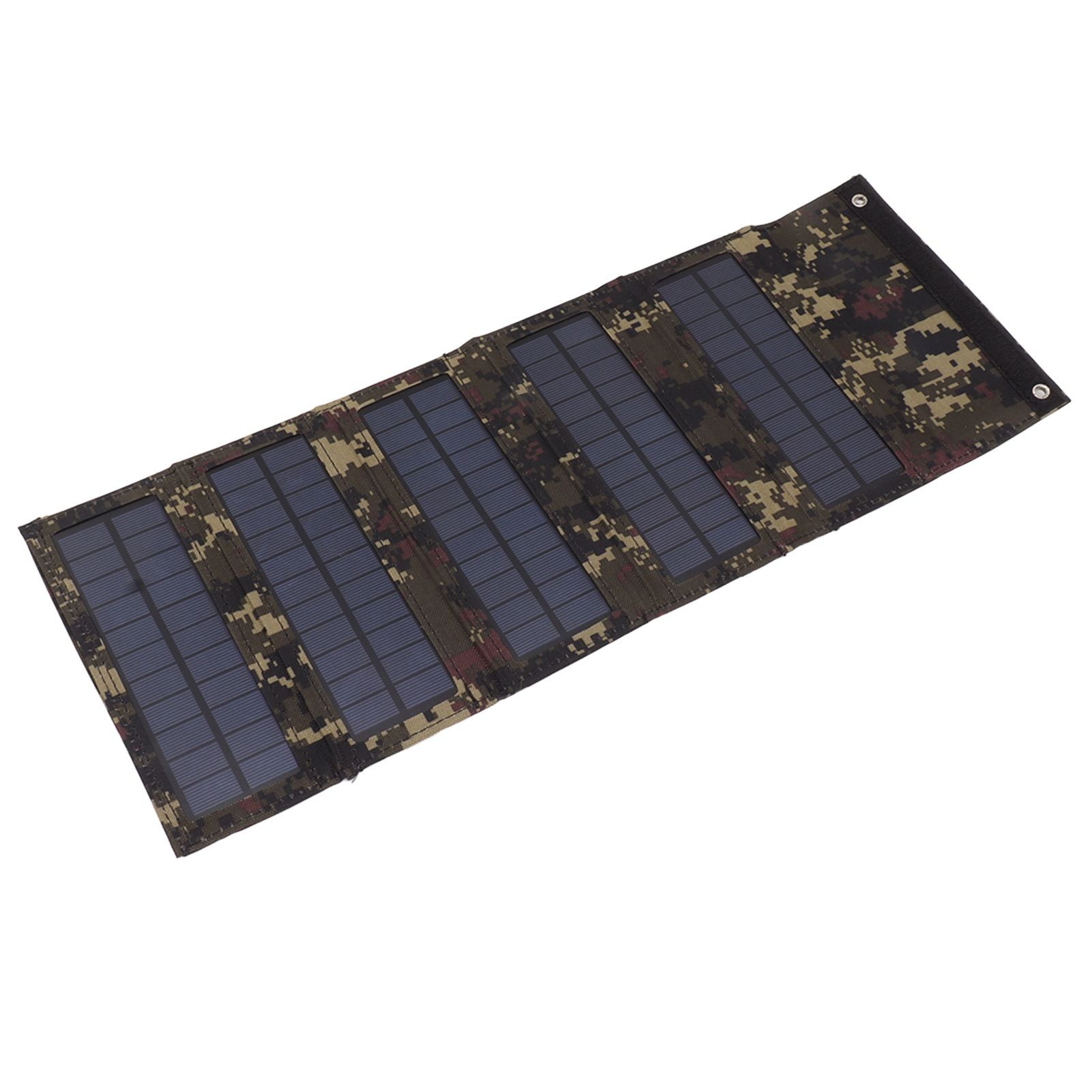 50W Portable Solar Panel Bag Monocrystalline Silicon 5 Folding Solar Panel Case for Outdoor Emergency Camouflage - Image 5