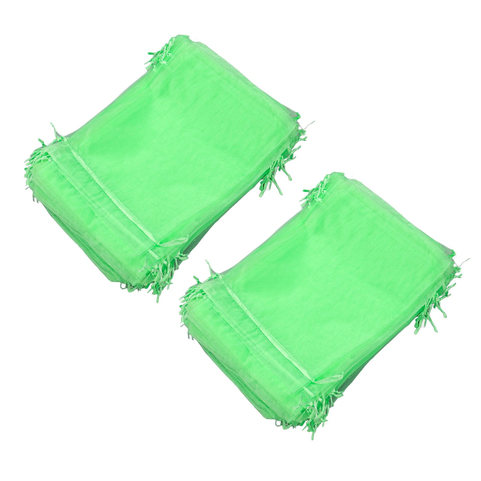 100PCS Fruit Protection Netting Bag Reusable Garden Mesh Barrier Bag for Plant Flower Fruit Trees Green 7x9cm/2.8x3.5in - Image 3