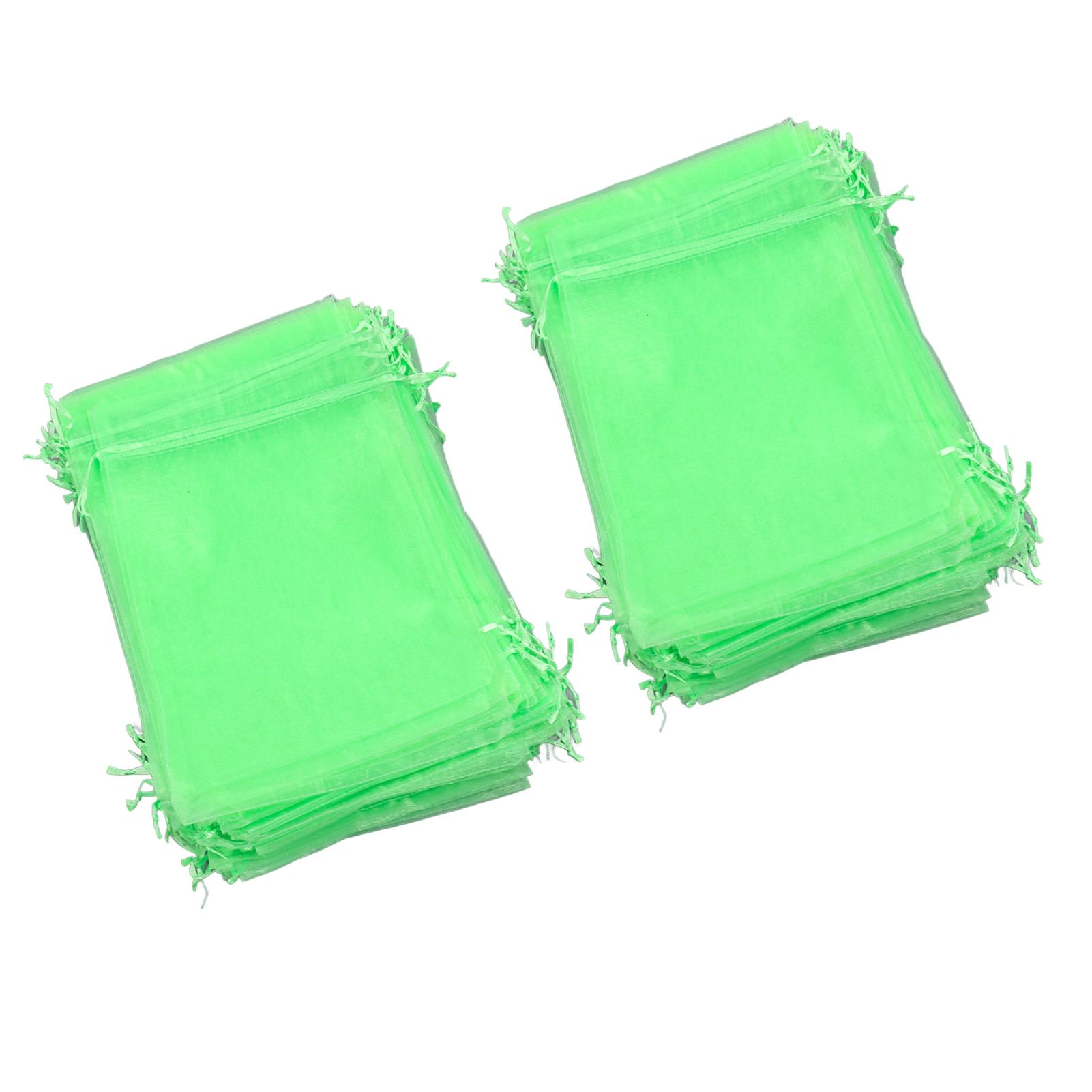 100PCS Fruit Protection Netting Bag Reusable Garden Mesh Barrier Bag for Plant Flower Fruit Trees Green 15x20cm/5.9x7.9in - Image 5